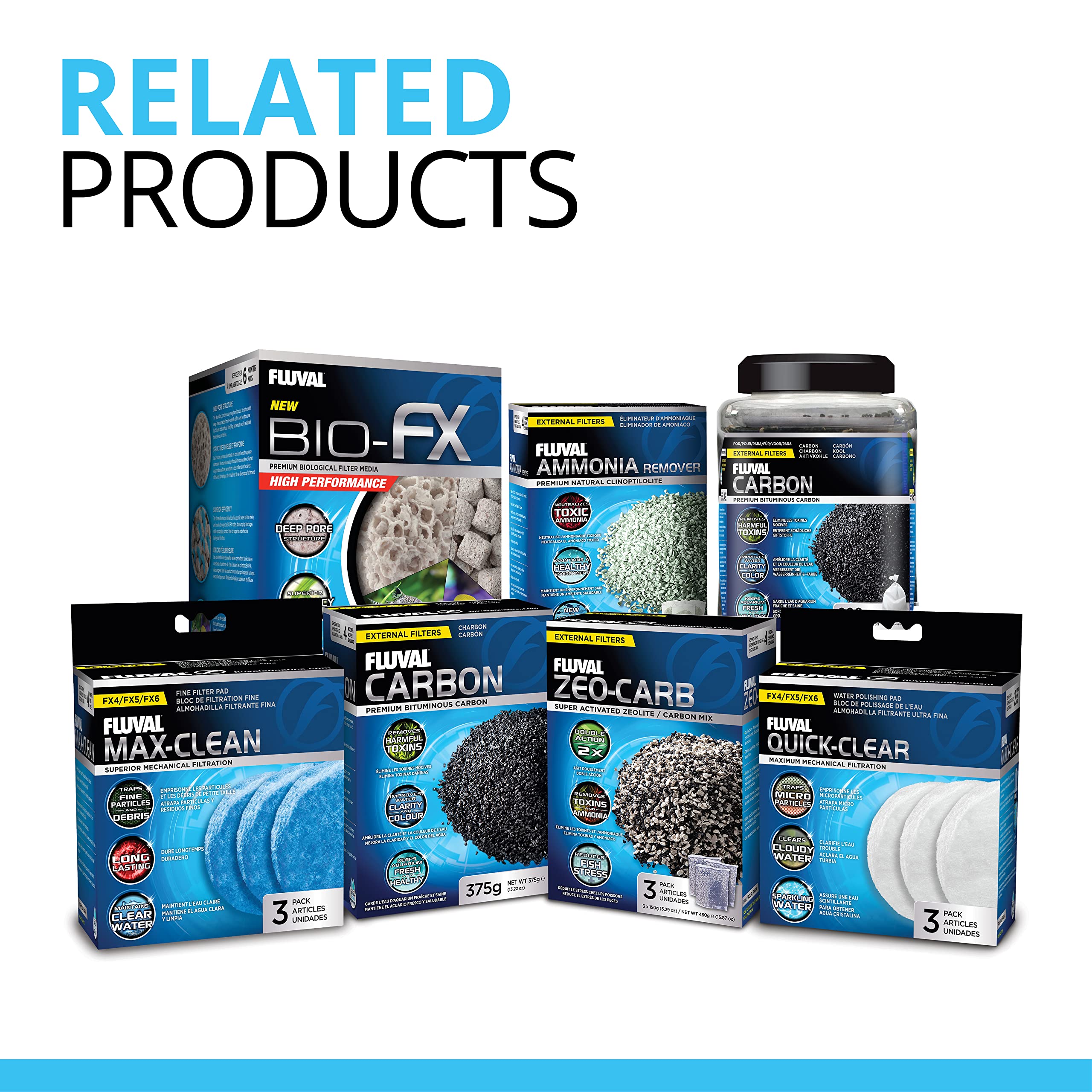 Fluval Fx5 Filter Foam Block - 3-Pack