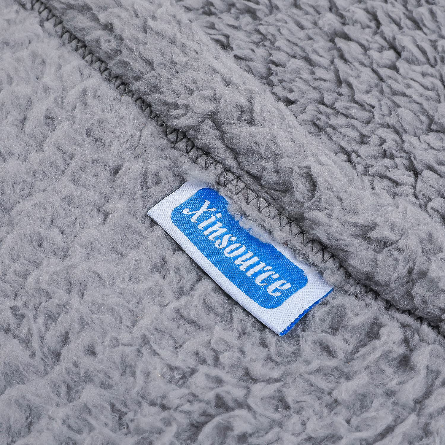Xinsource 2 Pack Dog Blanket For Medium Size Dogs Cats Soft Sherpa Fleece Pet Blanket Throw For Sofa, Couch Thick Durable Pet Be