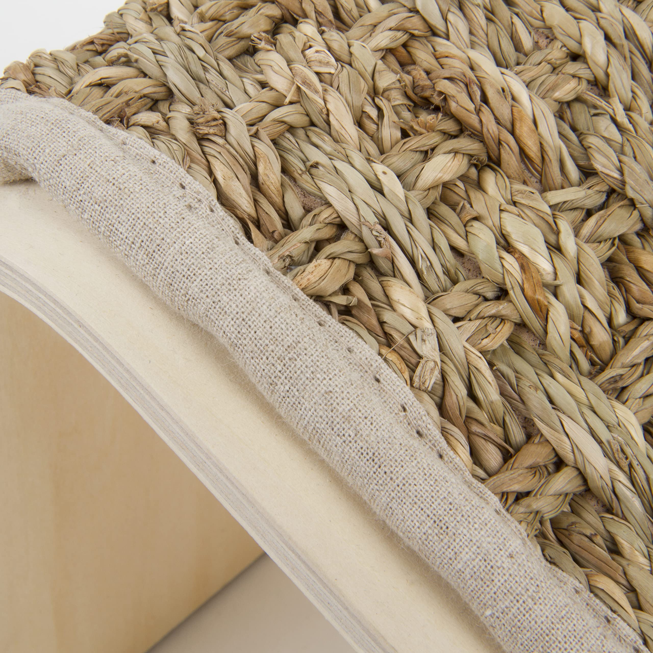 Petlinks Sea Ramp Cat Scratcher - Seagrass, Catnip Included, One Size, Random Color, Model 49313