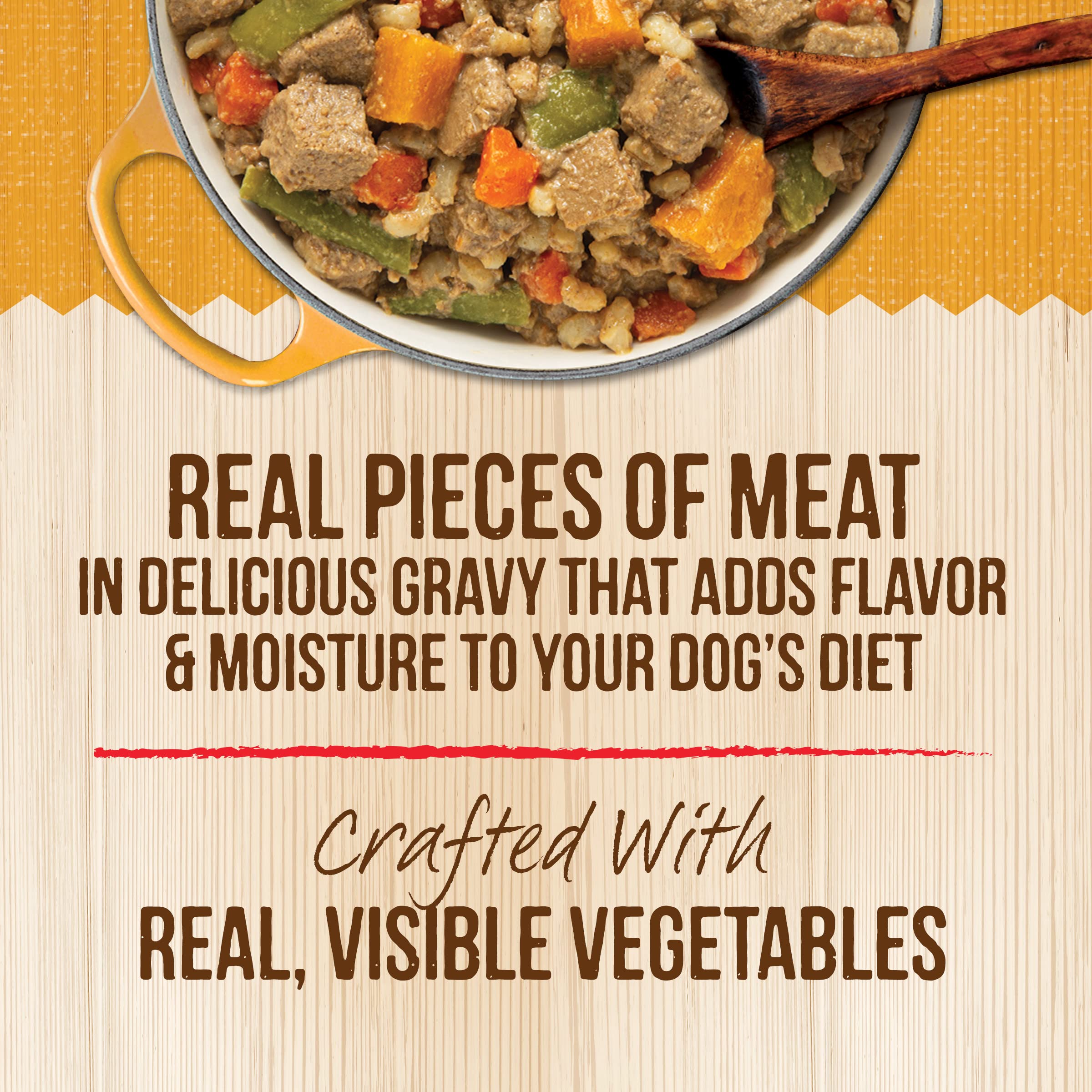 Merrick Kitchen Comforts Wet Dog Food Gravy, Chicken Casserole, 12.7 oz Can, Pack of 12, Chicken and Rice with Grains