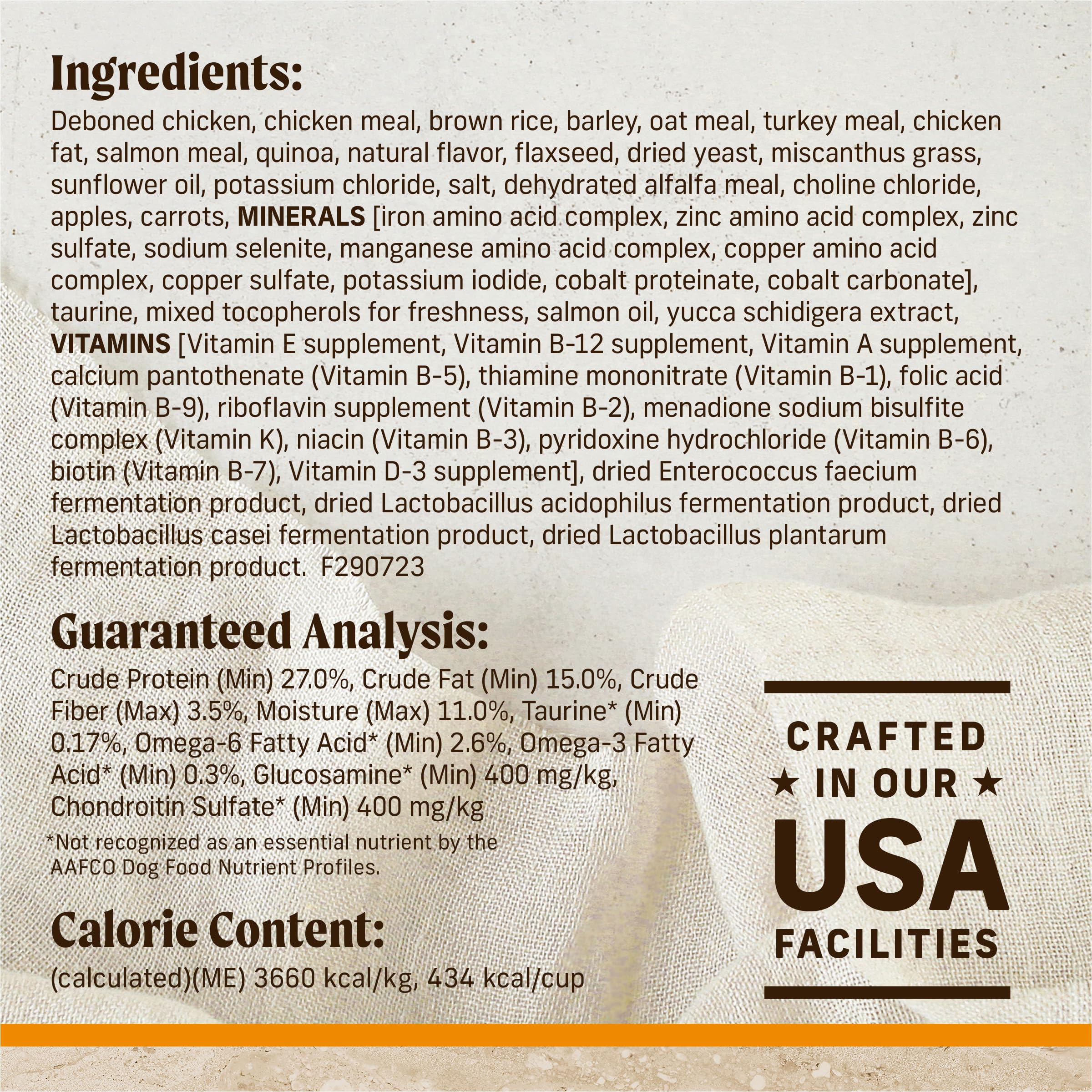 Merrick Healthy Grains Premium Adult Dry Dog Food, Wholesome And Natural Kibble With Chicken And Brown Rice - 4.0 lb. Bag