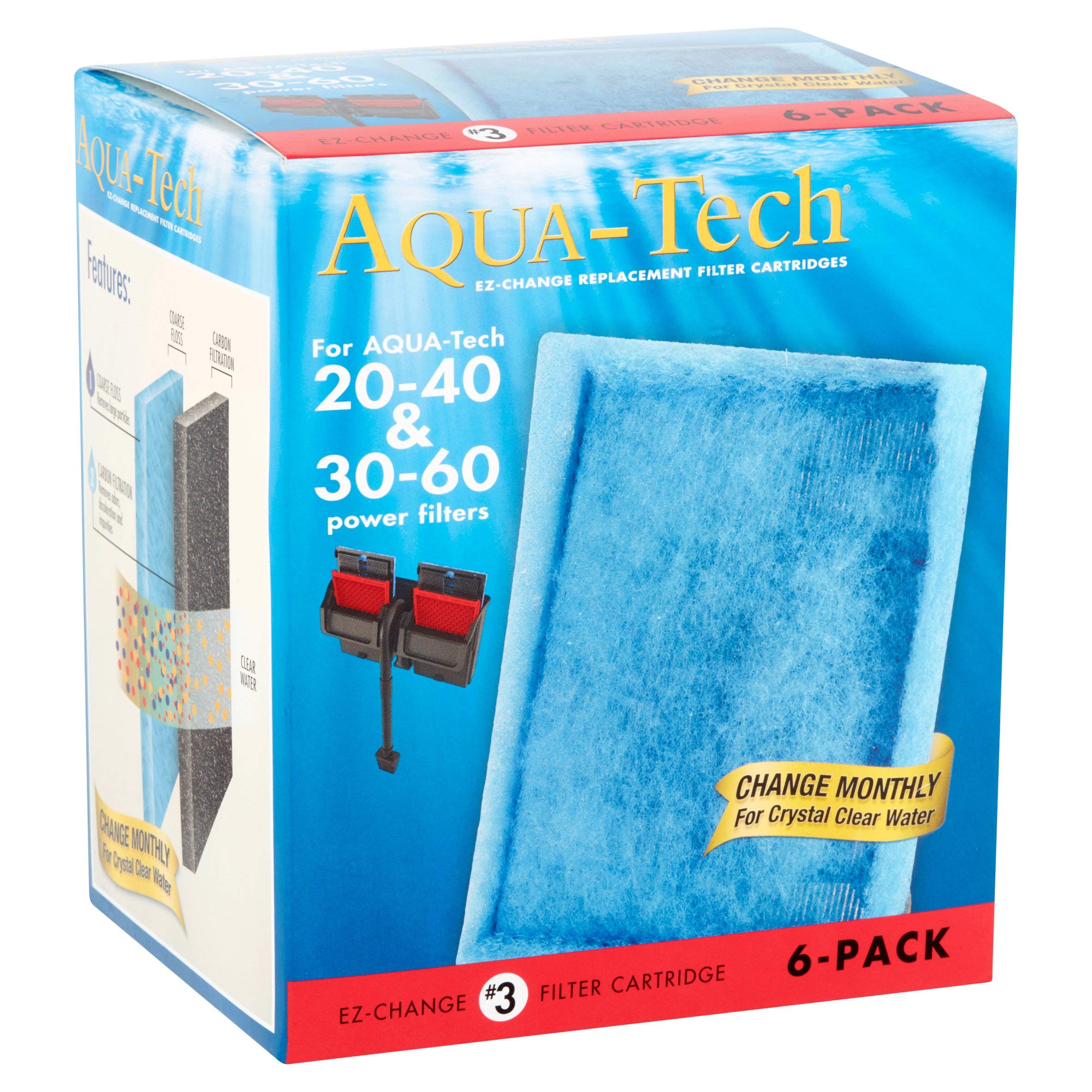 Aquatech 20/40-30/60 Filter Cartridge 6Pk
