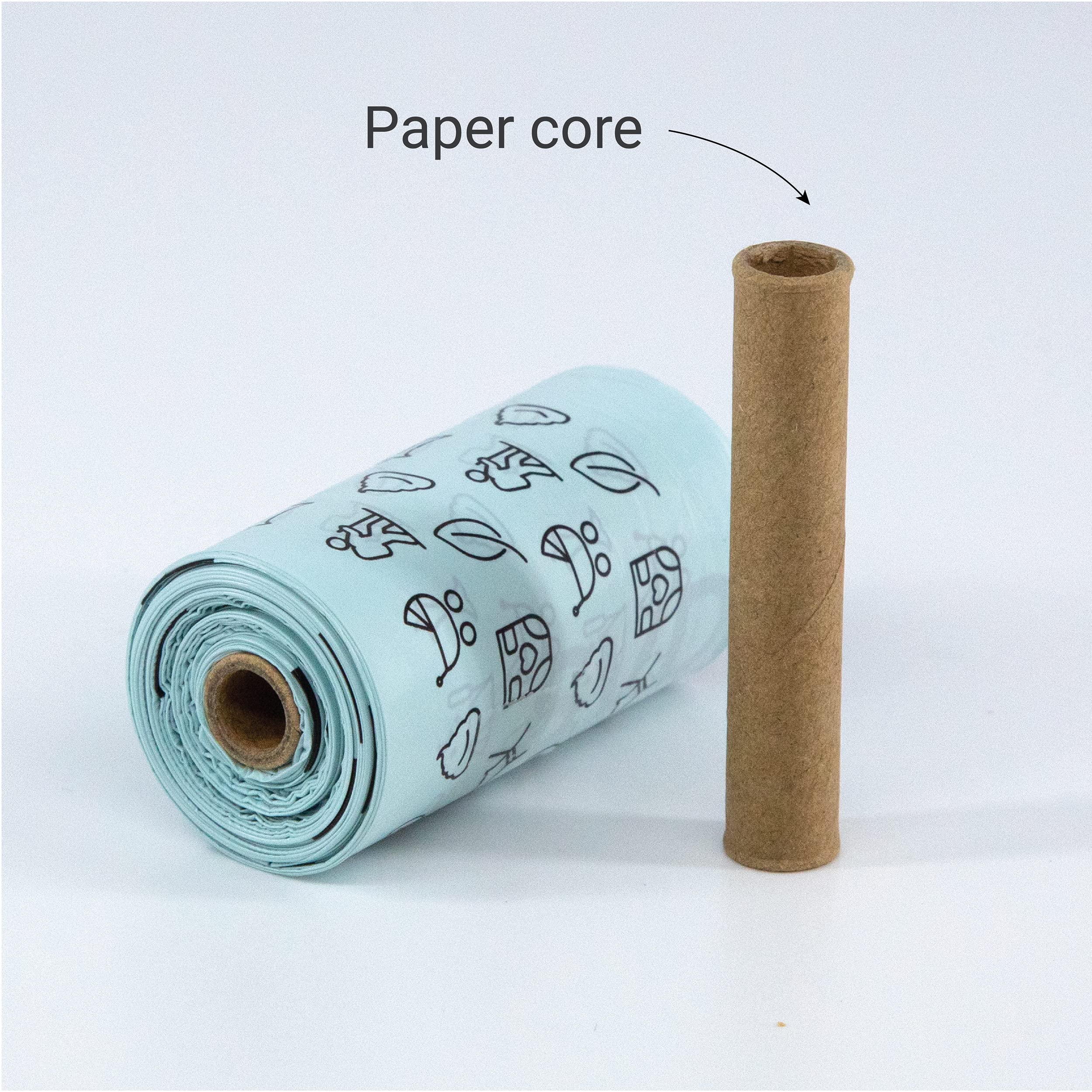 SVD.PET Dog Poop Bags - 120 Unscented, Extra Thick, 100% Leak-Proof - 8 Rolls, 120 Count, Plastic, Ideal for Waste Disposal