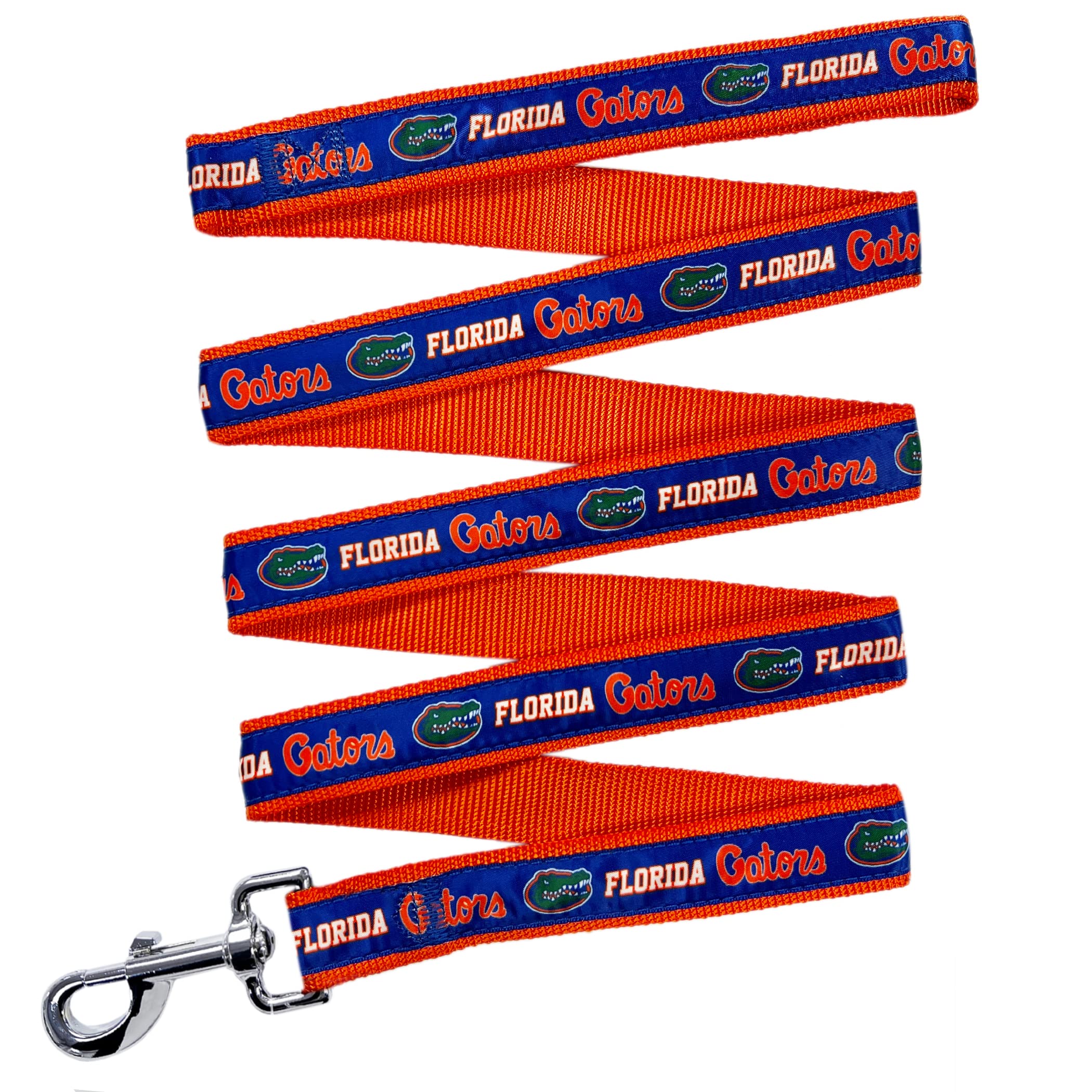 Ncaa Pet Leash, Large, Florida Gators, Dog Leash, Shiny & Colorful Leash For Dogs & Cats Licensed By The Ncaa, New Version