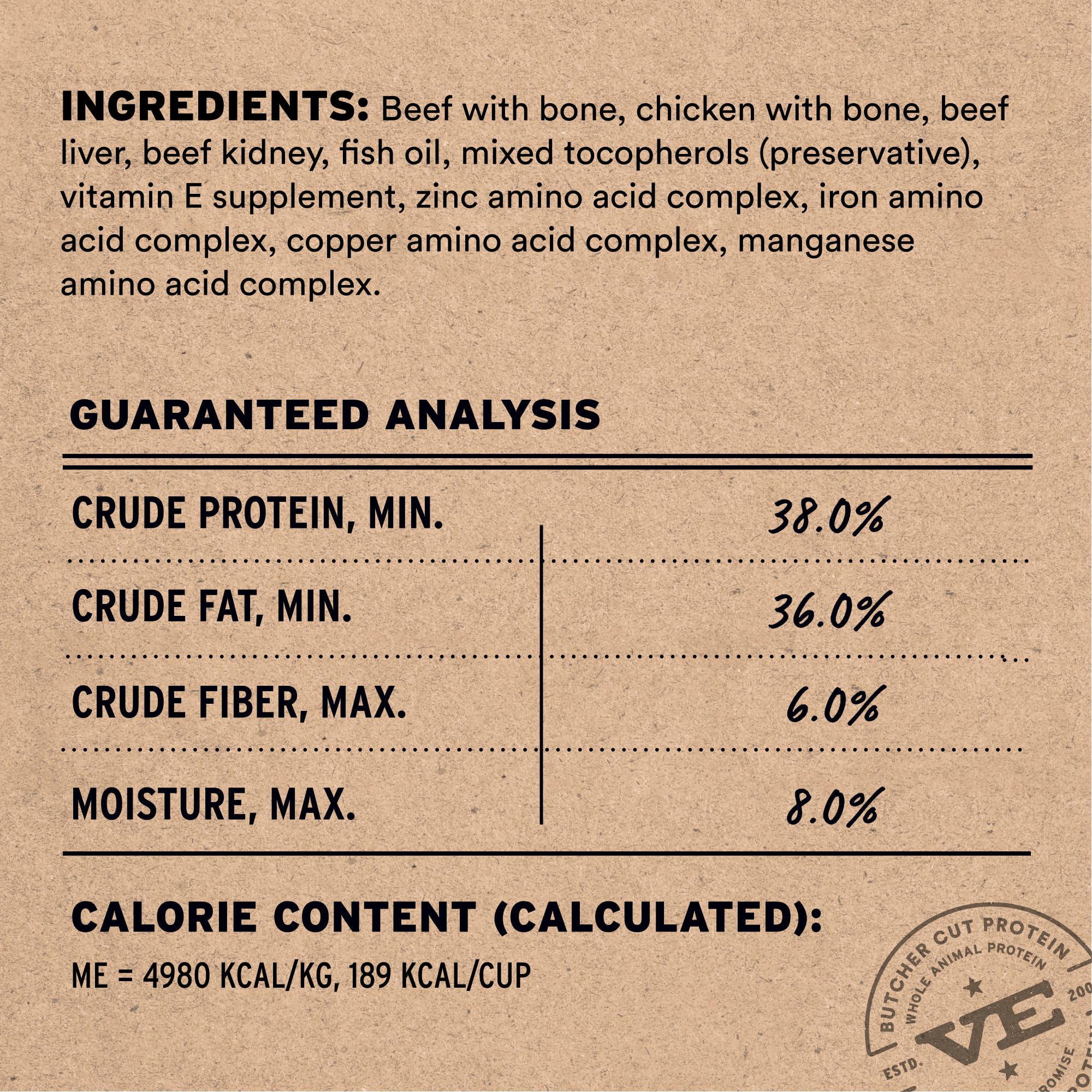 Vital Essentials Freeze Dried Raw Beef & Chicken Entree & Mixer Cat Food Soft Nibs, 12 oz