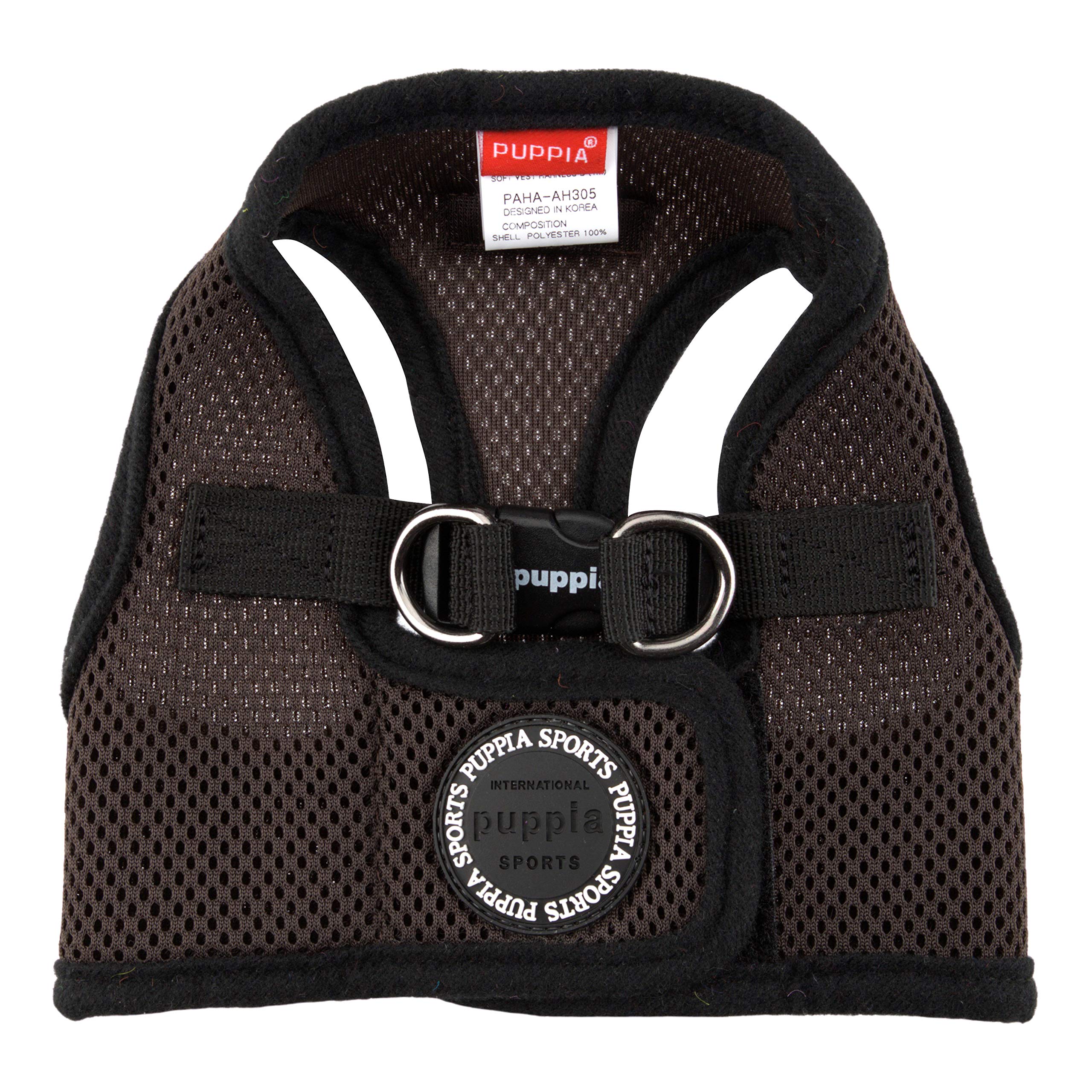 PUPPIA International Harness Soft B Vest, X-Large, Brown