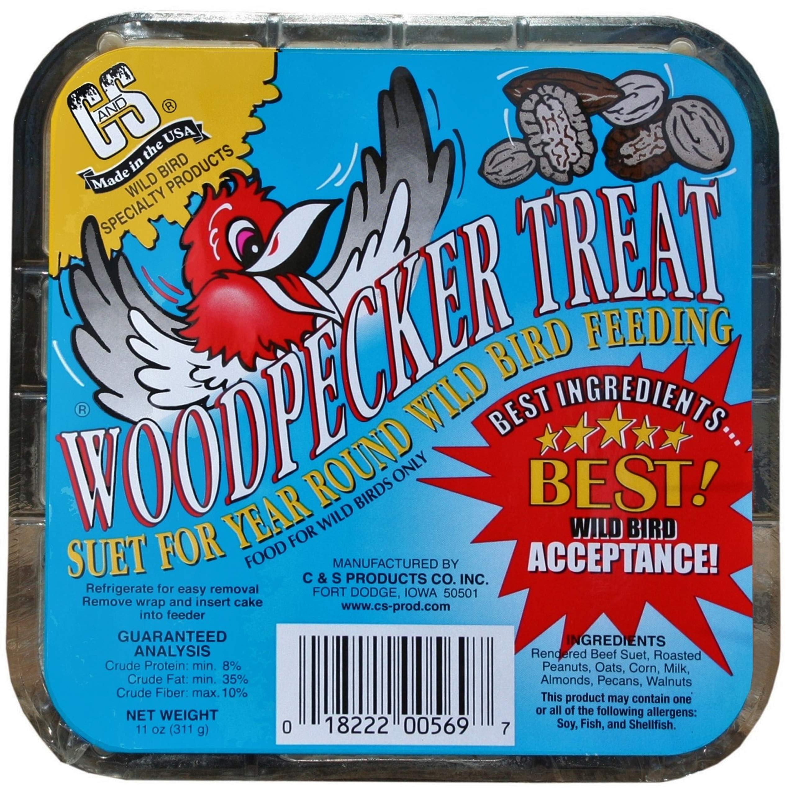 C&S Woodpecker Treat 11 Ounces, 12 Pack