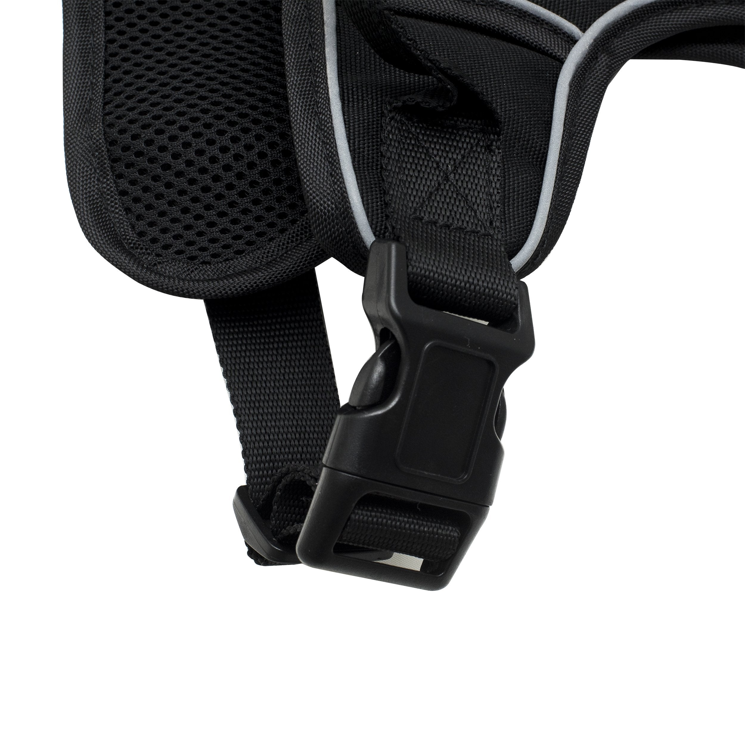 Franklin Sports Pet Supply Reflective Dog Harness - Dog Training Dog Walking - Air-Mesh Comfort - Fit - Training Harness - Mediu