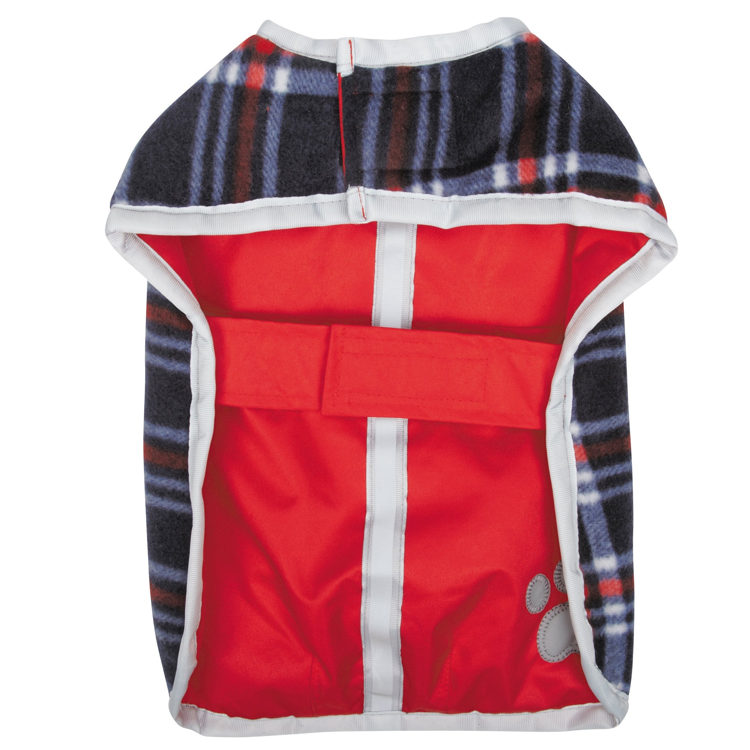 Zack & Zoey NorEaster Blanket Coat, Large, Dark Red