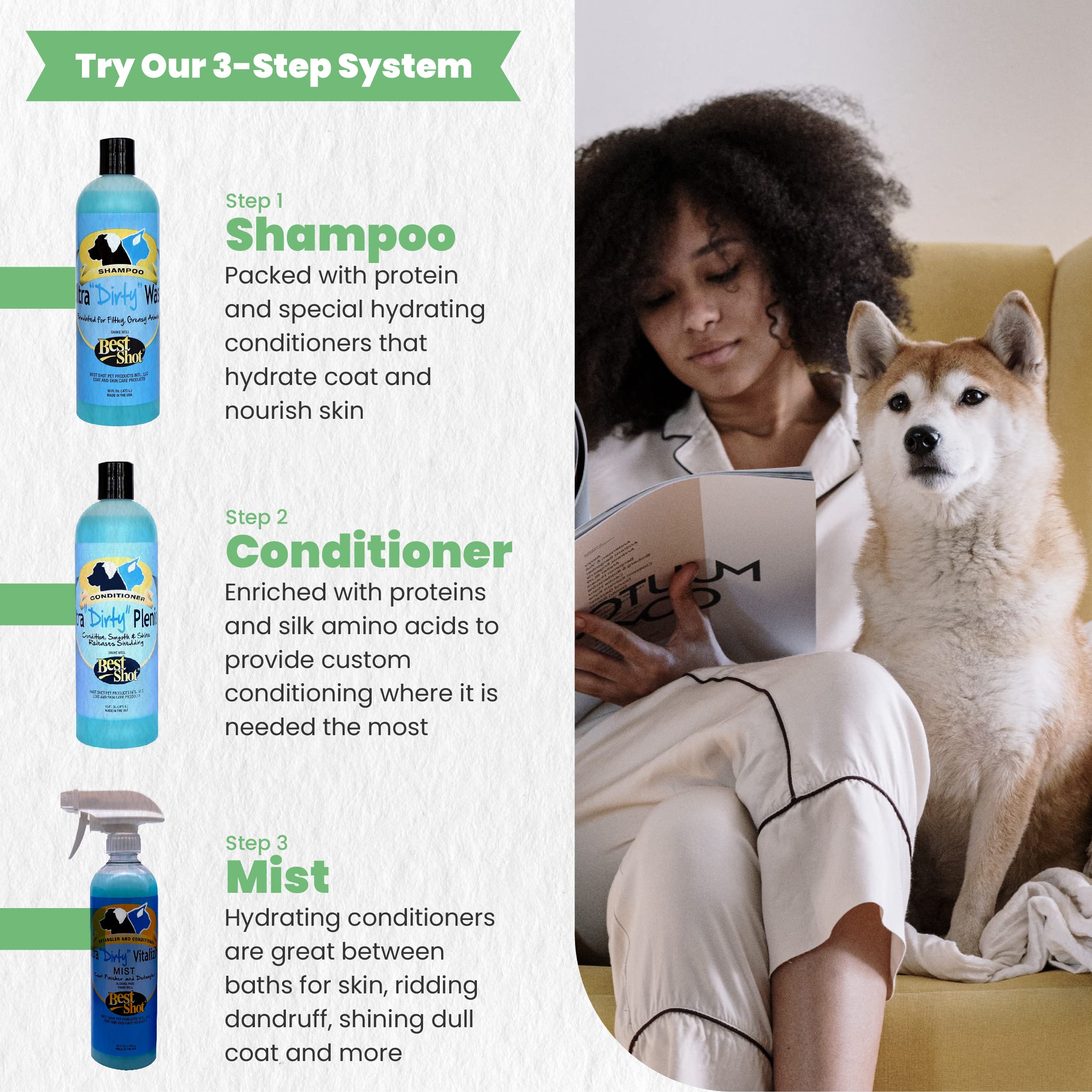 Best Shot Ultra Dirty Wash Shampoo, 16 Oz