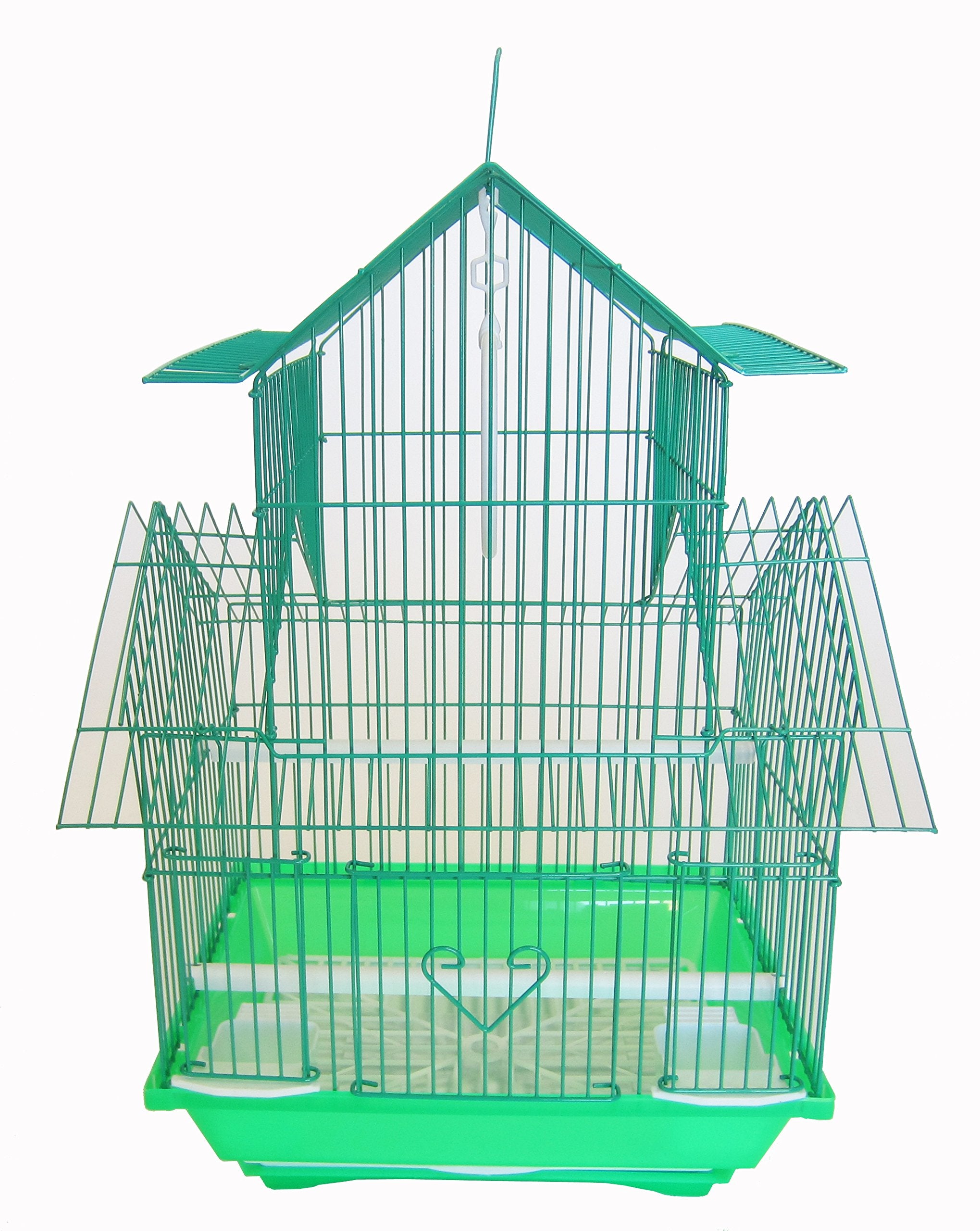 Yml A1144Grn Pagoda Top Cage, Small