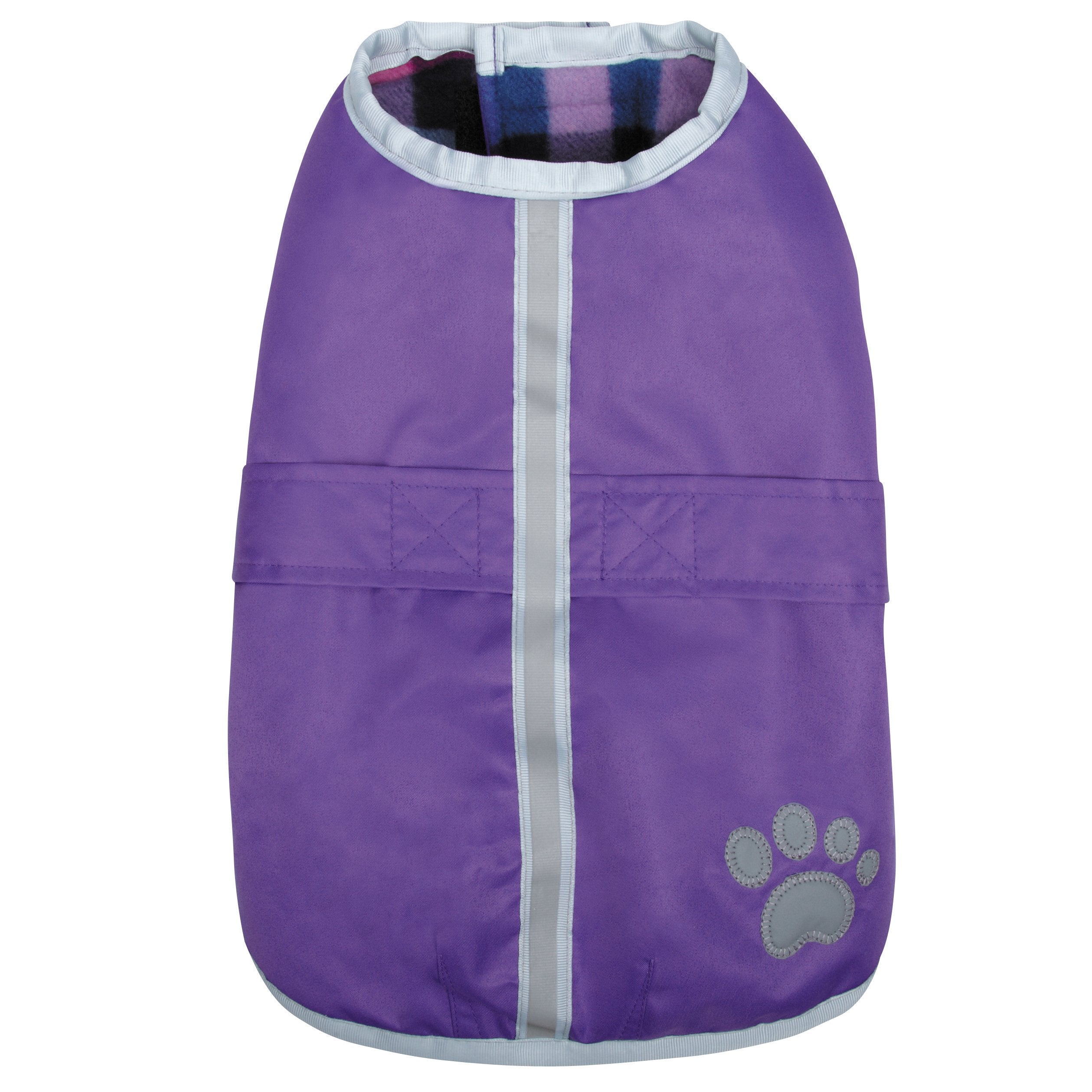 Zack & Zoey NorEaster Blanket Coat, Small/Medium, Purple