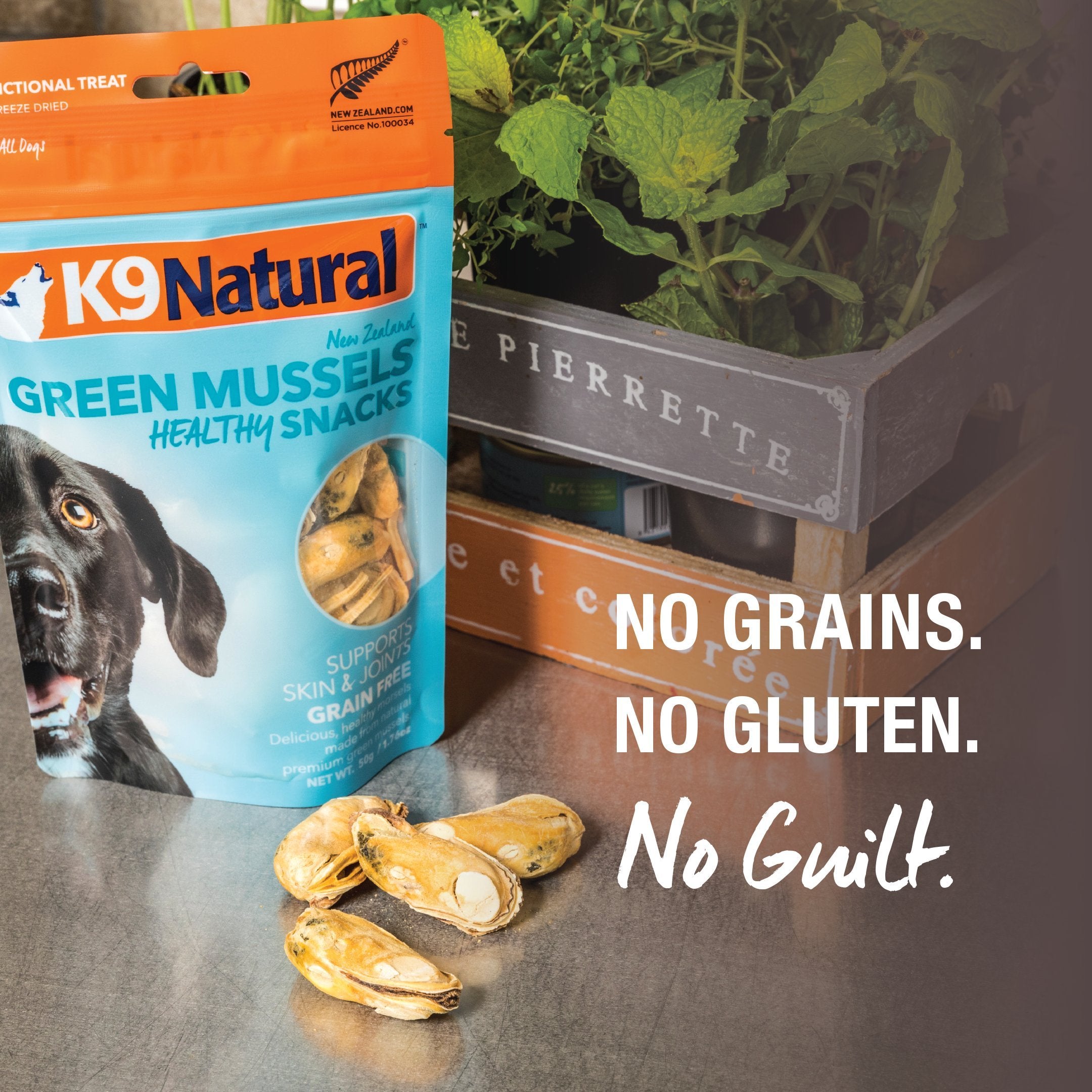 K9 Naturals, Freeze-Dried Single Ingredient Dog Treats, High-Value, Low-Calorie Protein Bites for Active Dogs, Healthy Dog Train