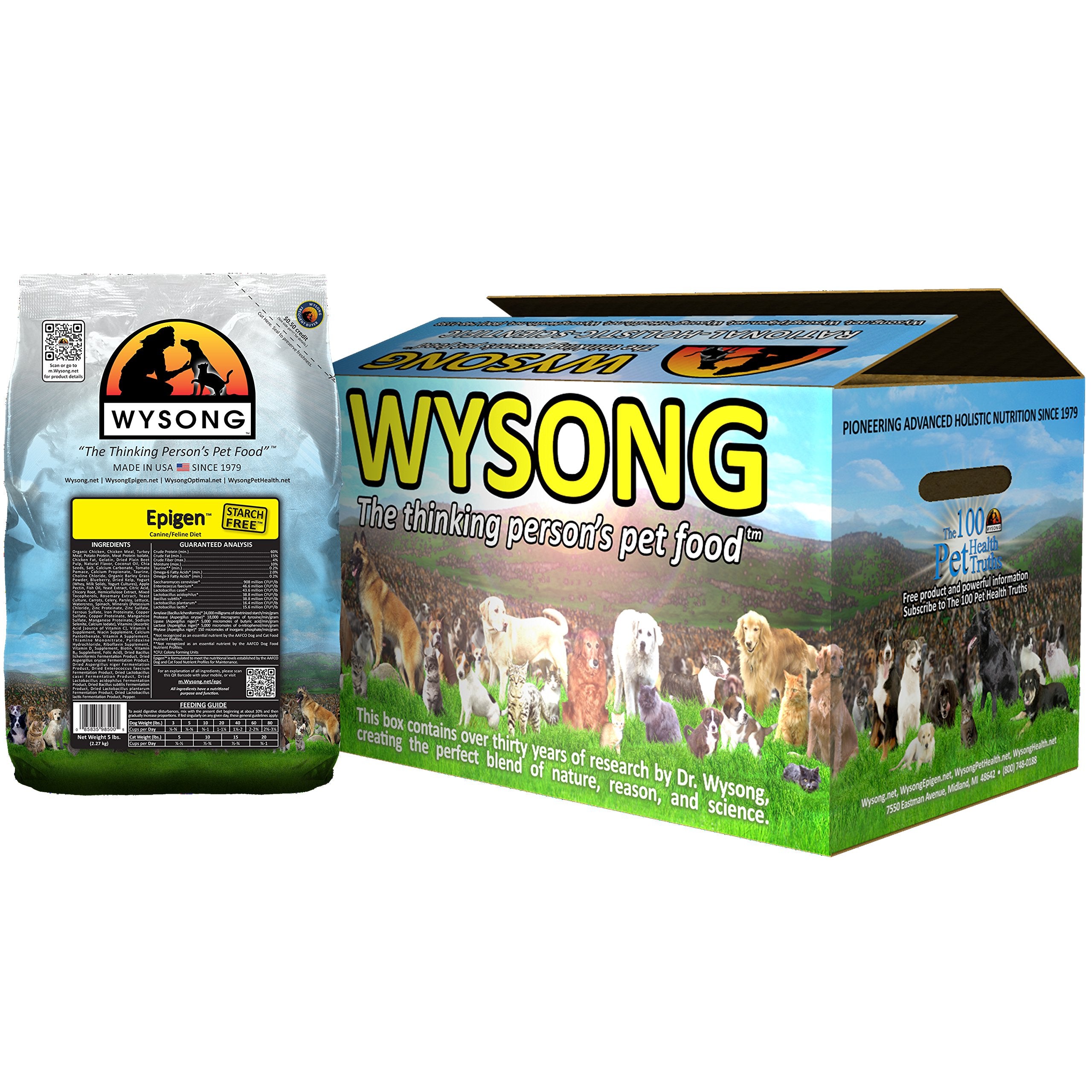 Wysong Epigen Starch Free Canine/Feline Dry Formula - Dog/Cat Food