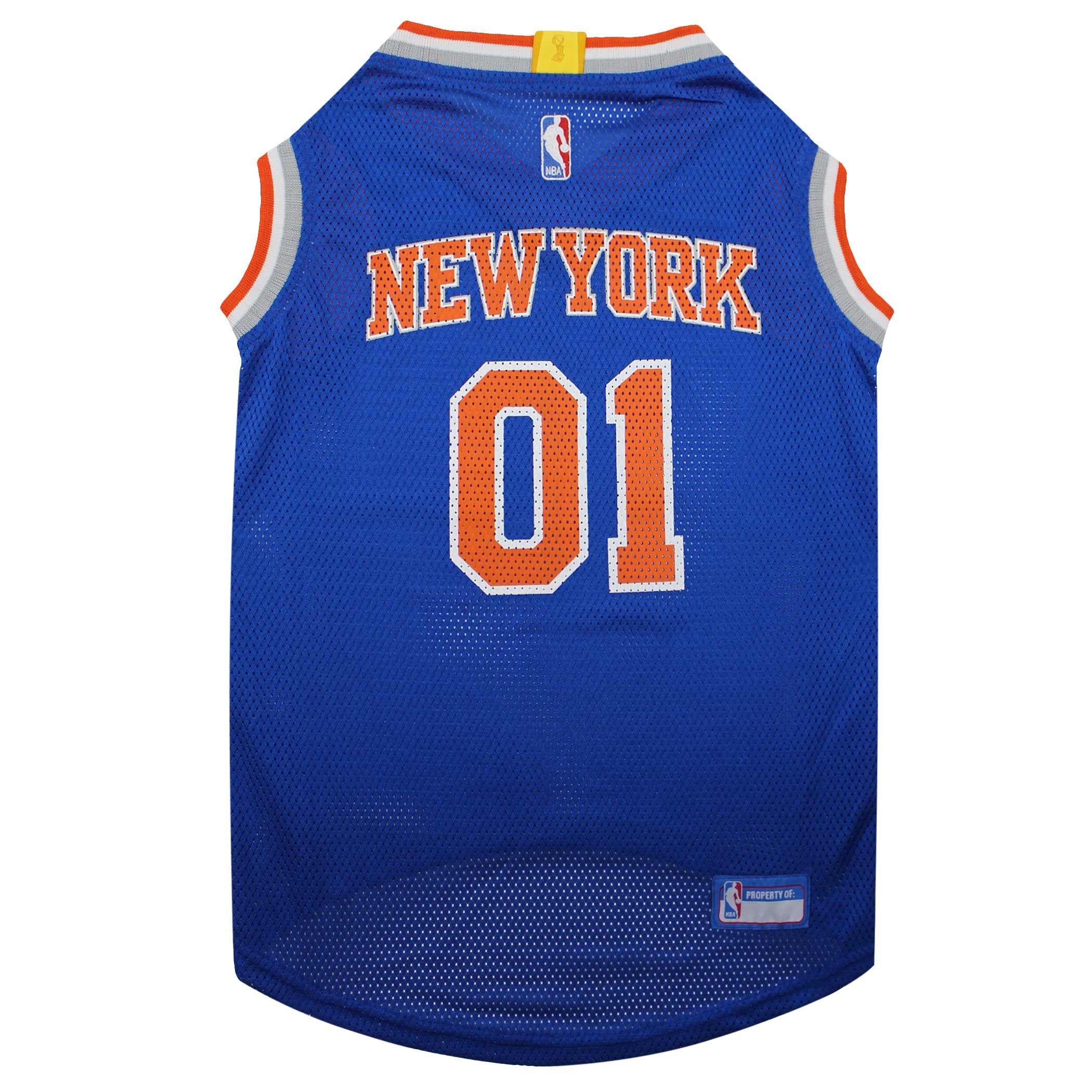 Pets First NBA NEW YORK KNICKS DOG Jersey, X-Small - Tank Top Basketball Pet Jersey