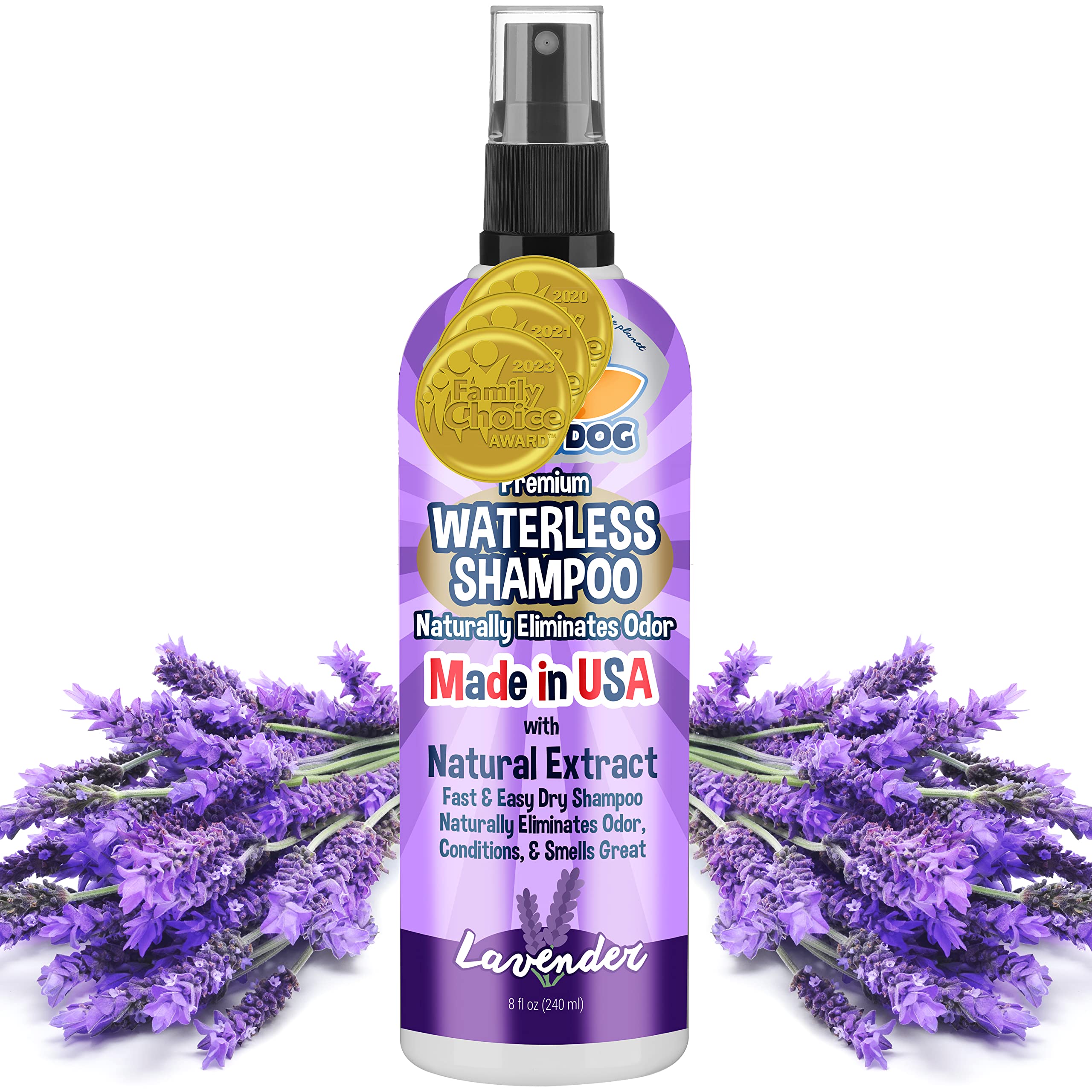 Bodhi Dog Waterless Shampoo  Natural Dry Shampoo For Dogs Or Cats  Neutralizes Pet Odor  No Rinse Required  Made With Natural Ex