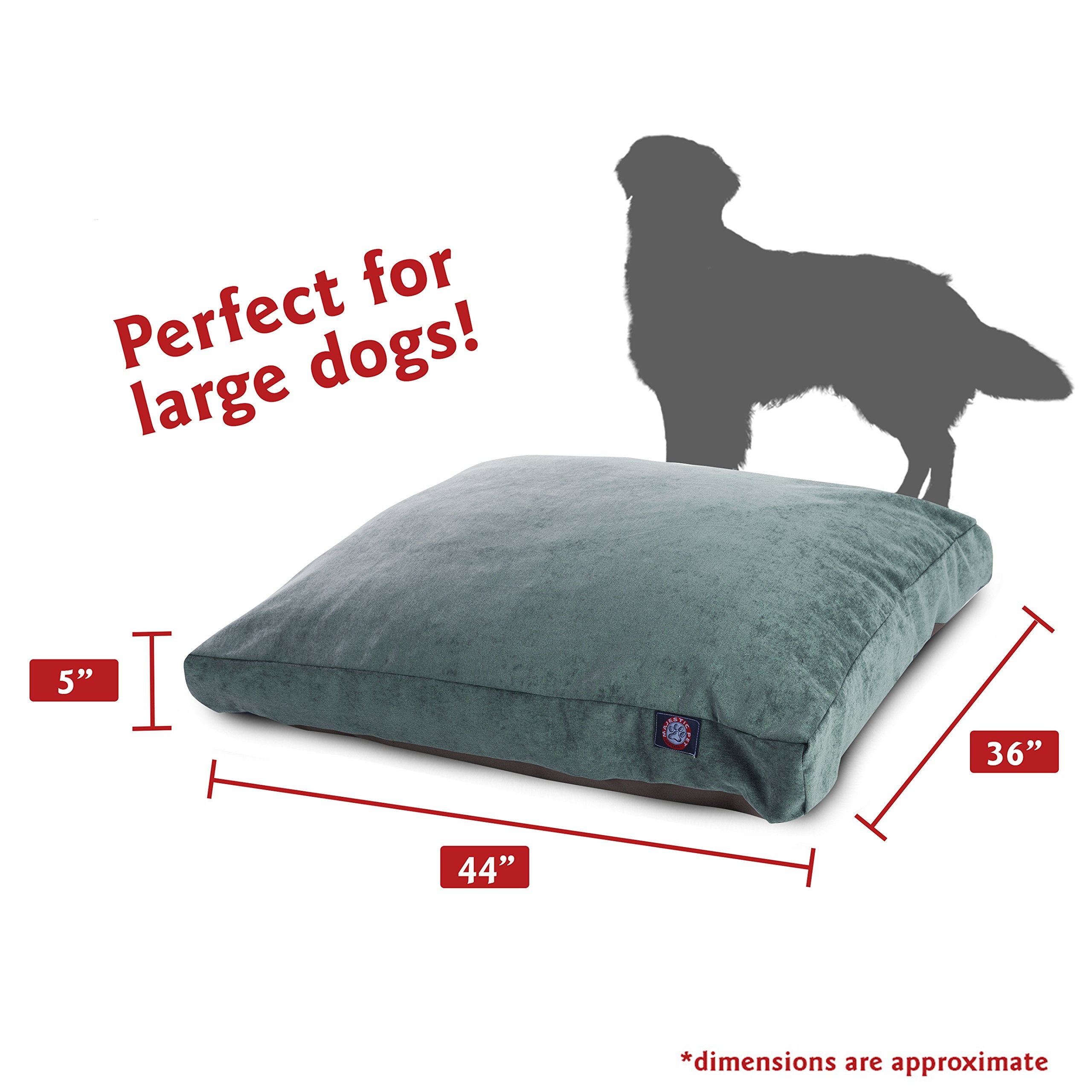 Azure Villa Collection Large Rectangle Pet Dog Bed