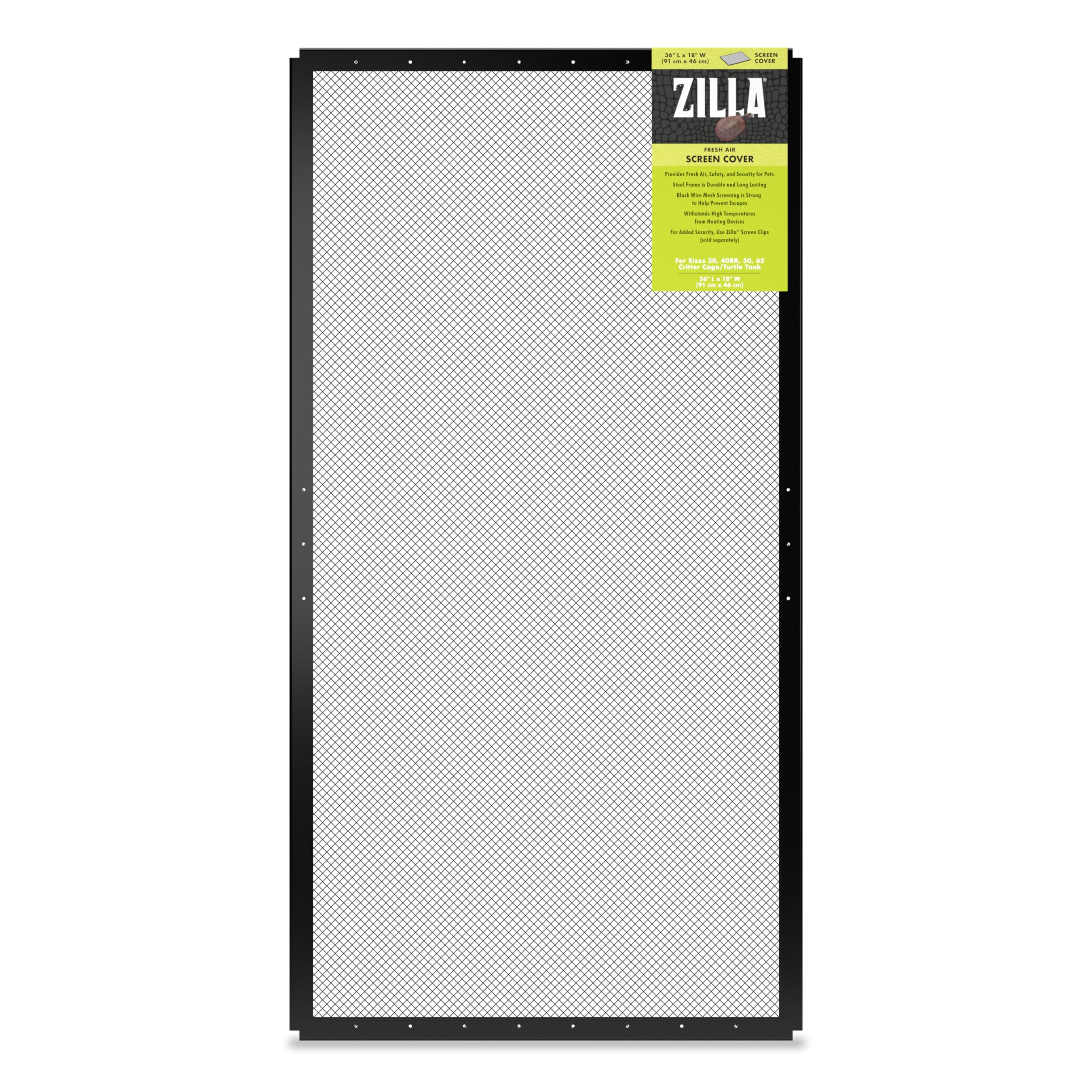 ZIL 50GAL 18X36 SCREEN COVER RP508
