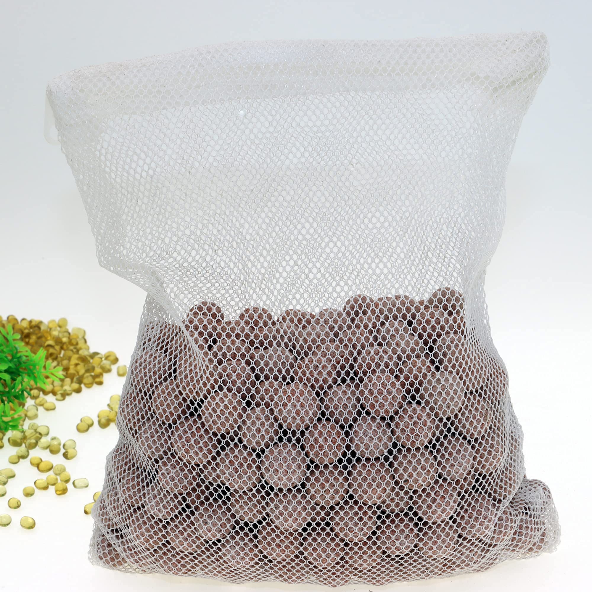 Alegi 4 Lbs Aquarium Ceramic Bio Filter Media Sphere For Freshwater Aquarium And Marine Fish Tank Sump, Canister Filter, Koi Ponds