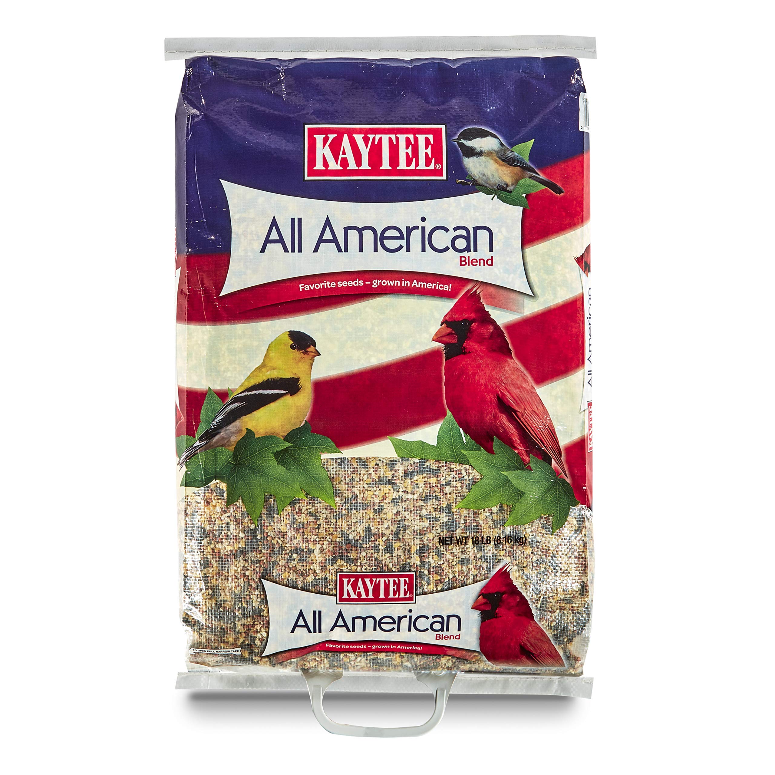Kaytee All American Wild Bird Food Seed Blend, 18 Pound
