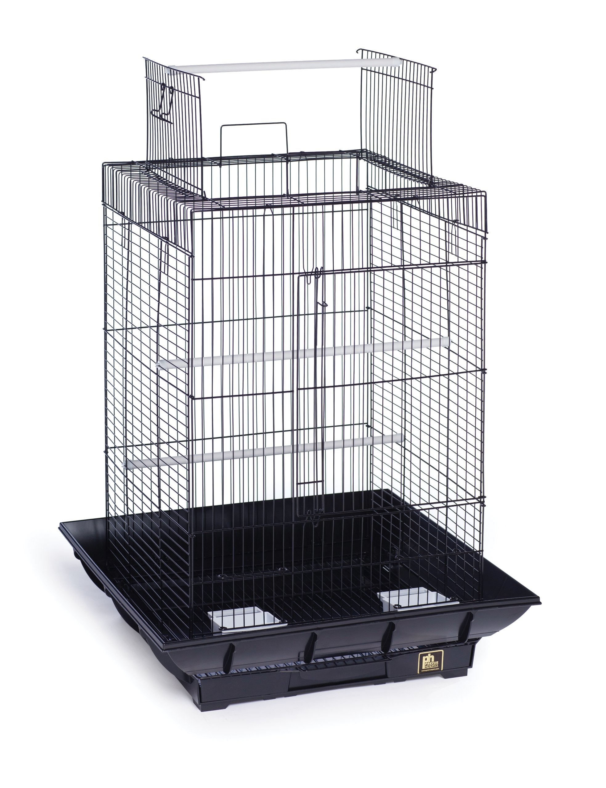 Prevue Hendryx Sp851B/B Clean Life Play Top Cage, Black