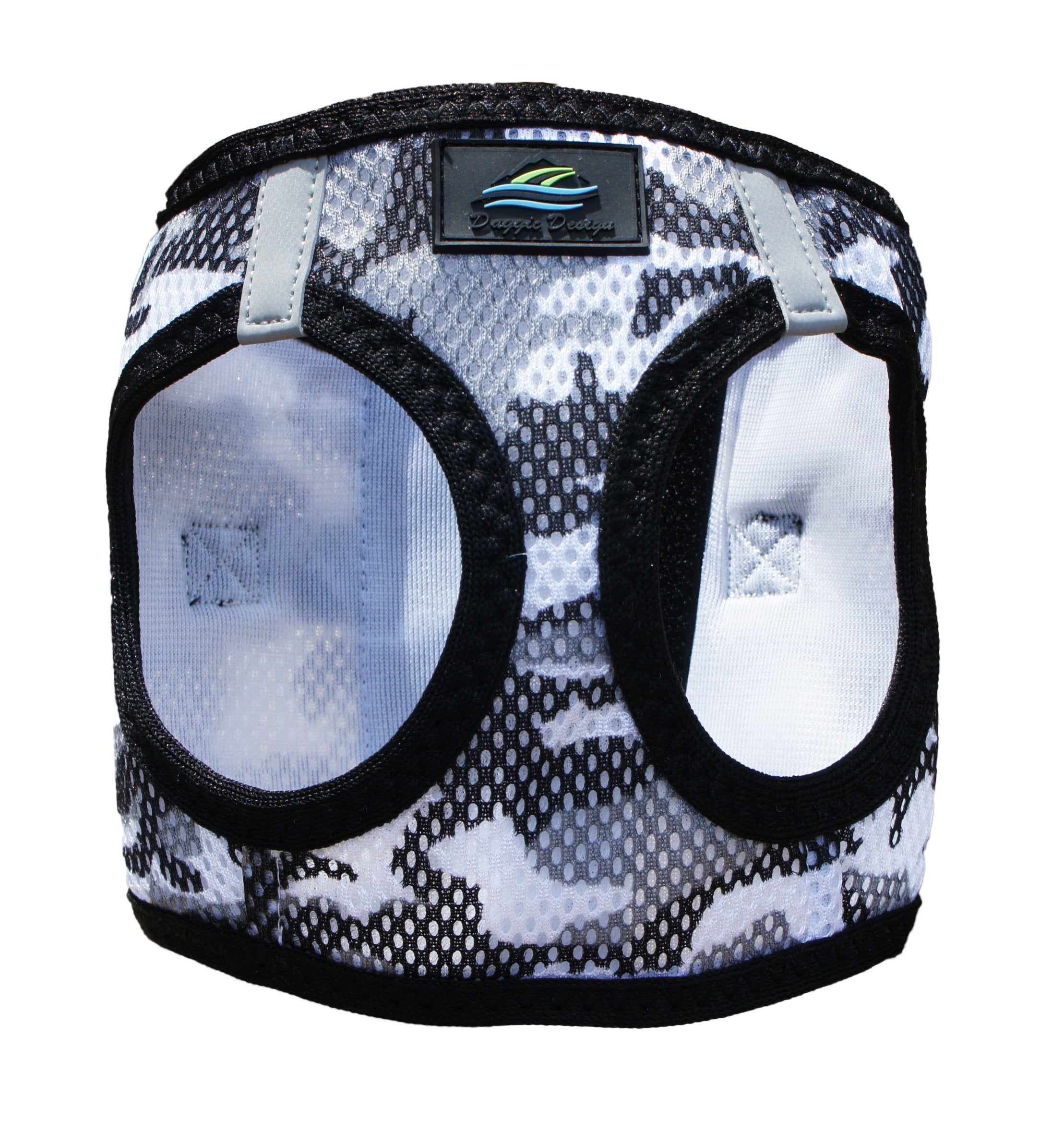 Doggie Design American River Dog Harness Camouflage Collection - Gray Camo S