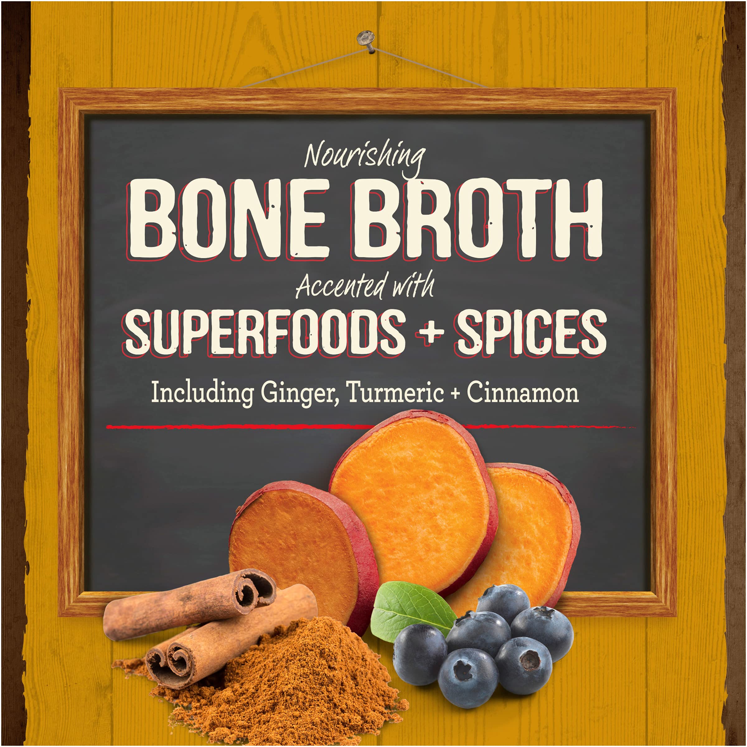 Merrick Grain Free Bone Broth Chicken Recipe - 7 oz
