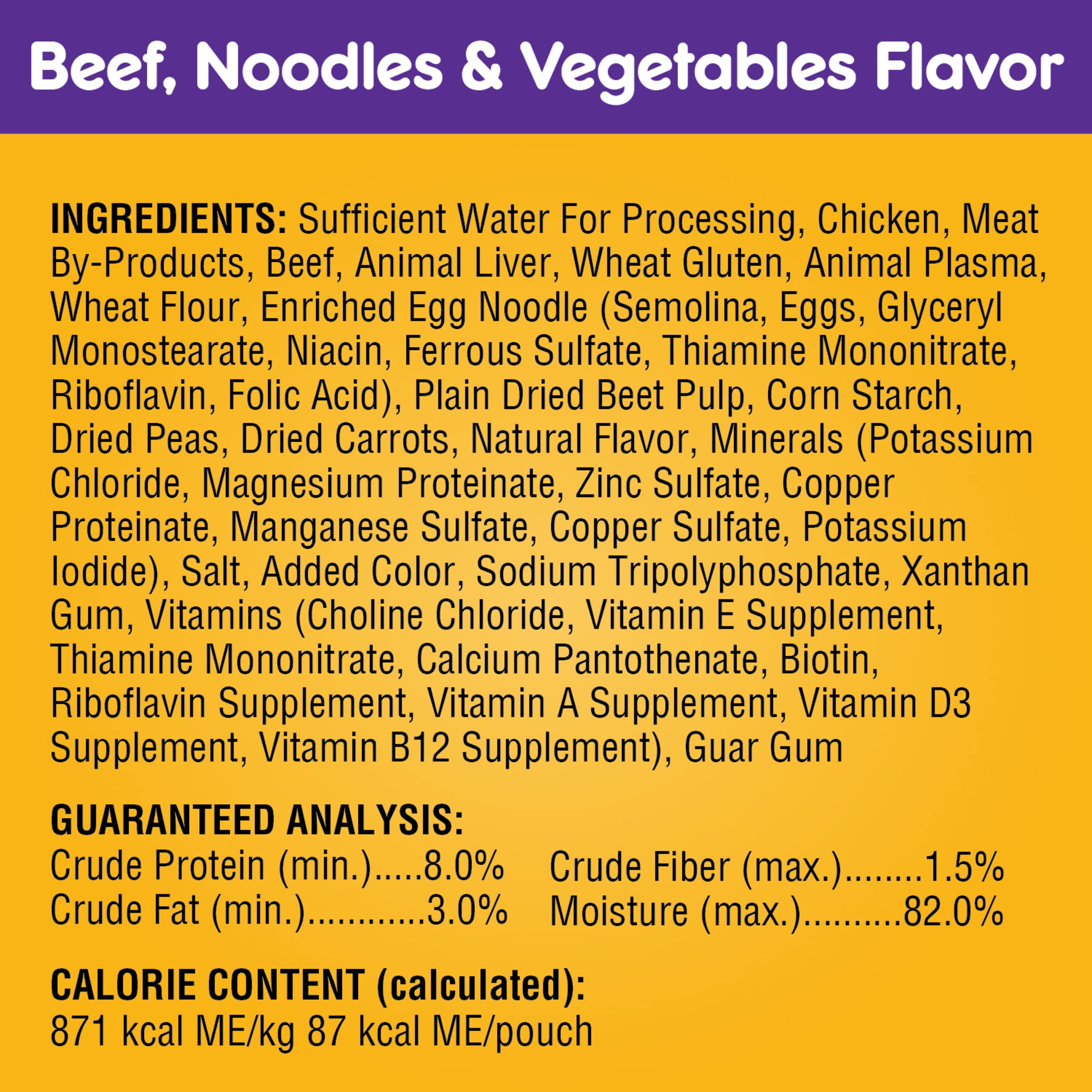 Pedigree Choice Cuts In Gravy Dog Food 18-Count Chicken Casserole Variety Pack, 3.5 oz Pouches (Pack of 2)