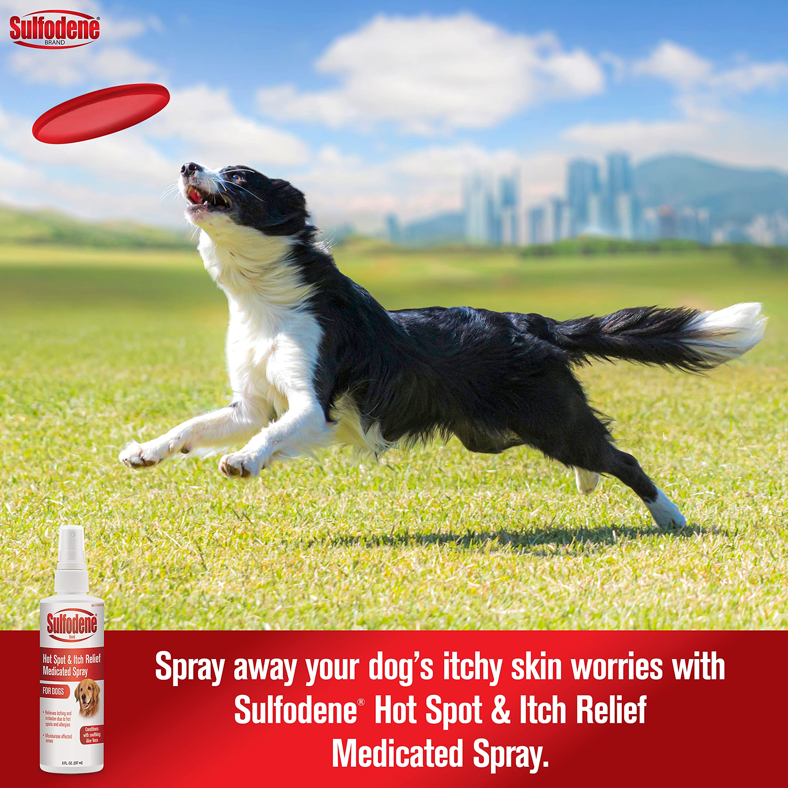 Sulfodene Hot Spot & Itch Relief Medicated Spray For Dog 8Oz