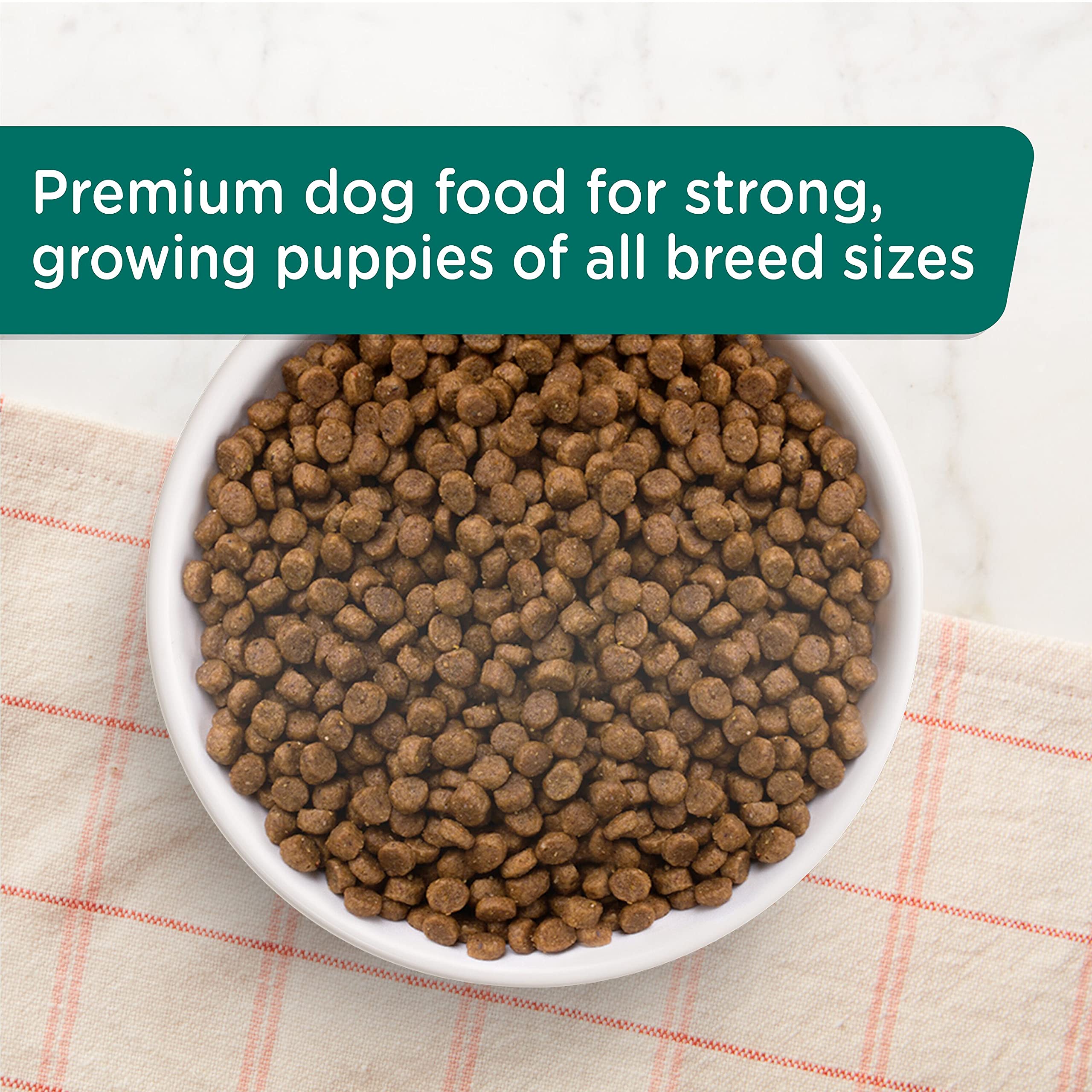 Rachael Ray Nutrish Bright Puppy Premium Natural Dry Dog Food, Real Chicken & Brown Rice Recipe, 14 Pounds