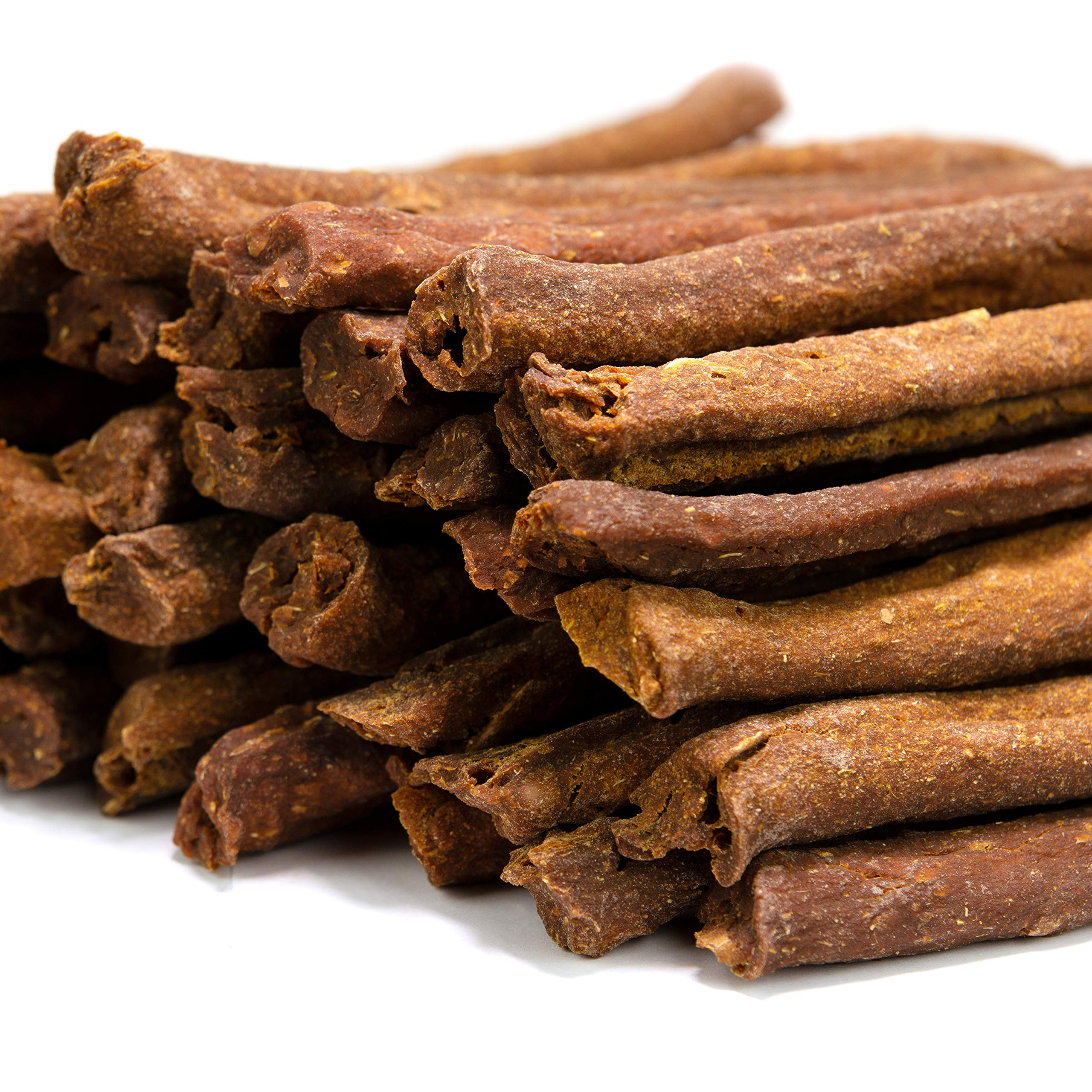 BRUTUS & BARNABY USA Sweet Potato Dog Treats - Crunchy Grain Free Cinnamon Apple Sticks, Promotes Positive Gut Health with Natur