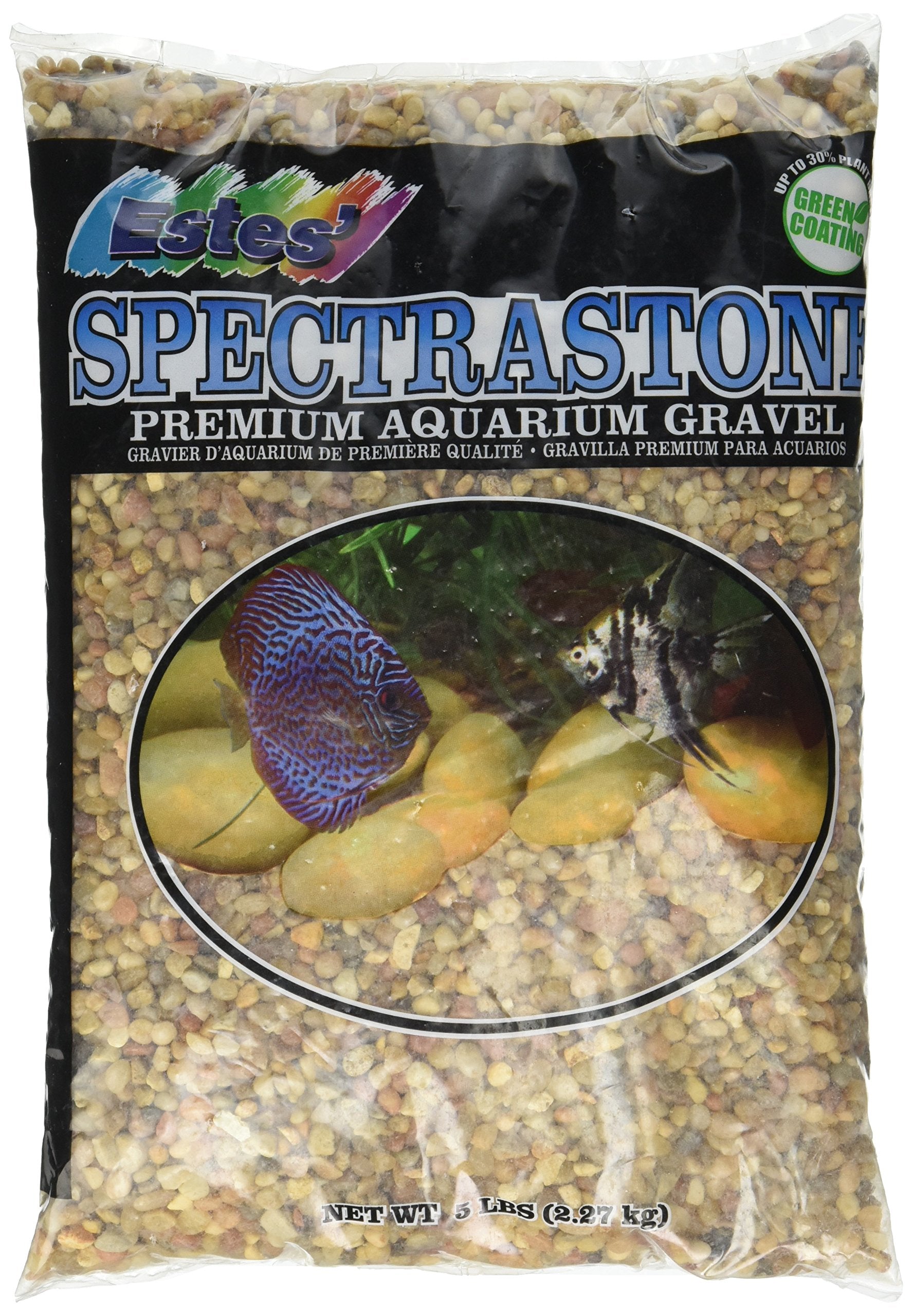 Spectrastone Shallow Creek Regular For Freshwater Aquariums, 5-Pound Bag