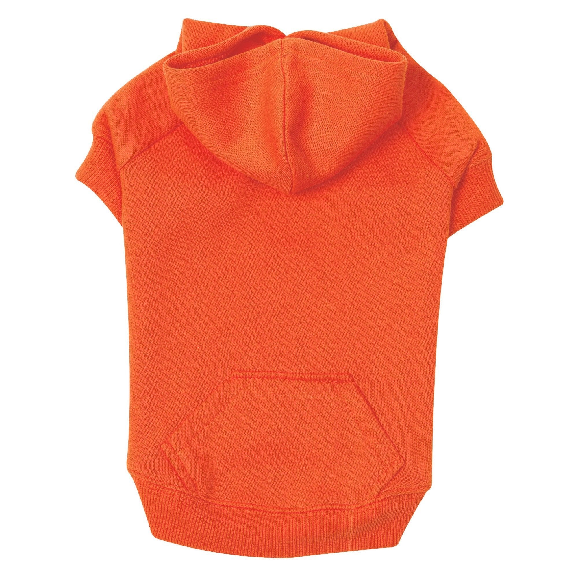 Zack & Zoey Basic Hoodie For Dogs, 24' X-Large, Vibrant Orange