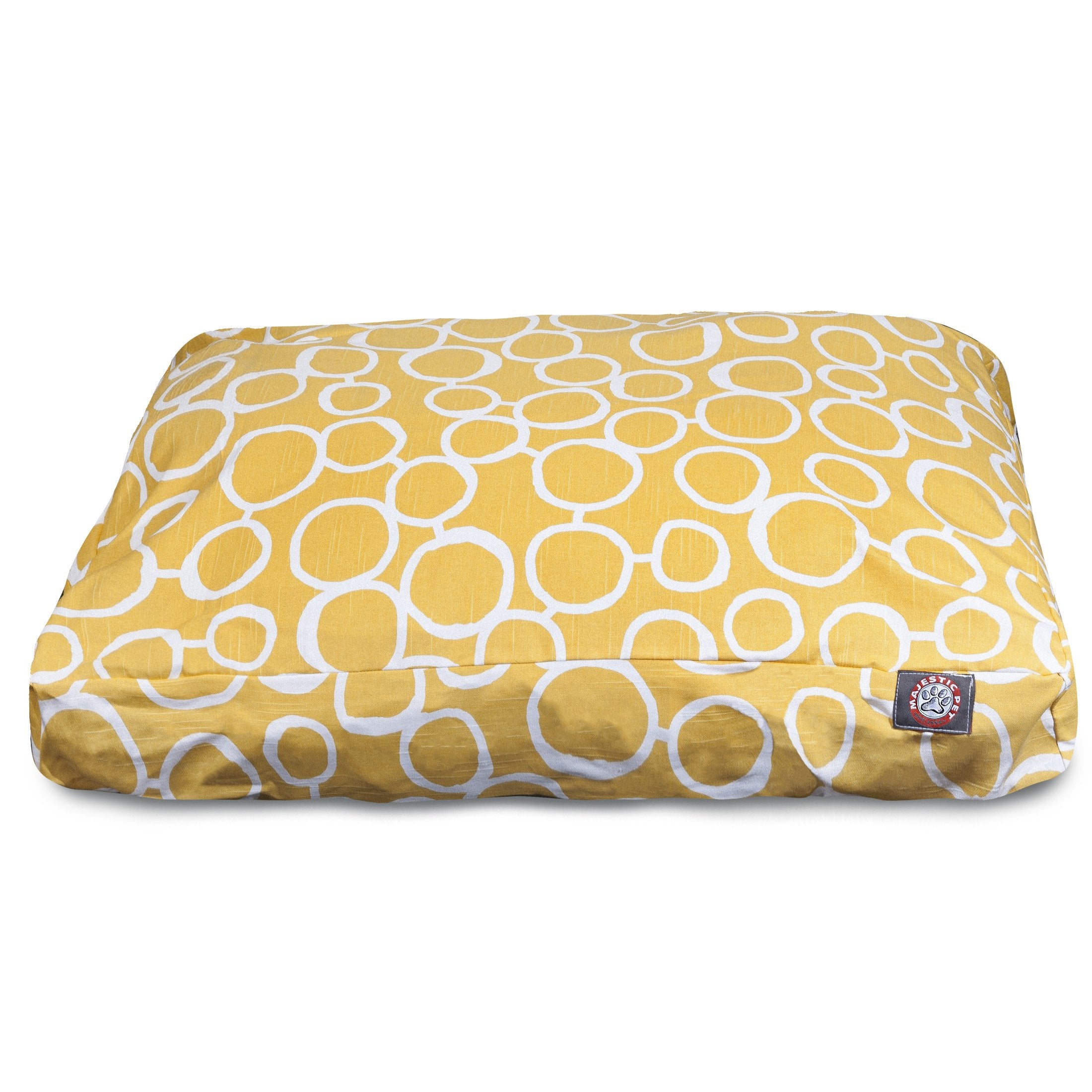 Majestic Pet Fusion Yellow Small Rectangle Pet Bed