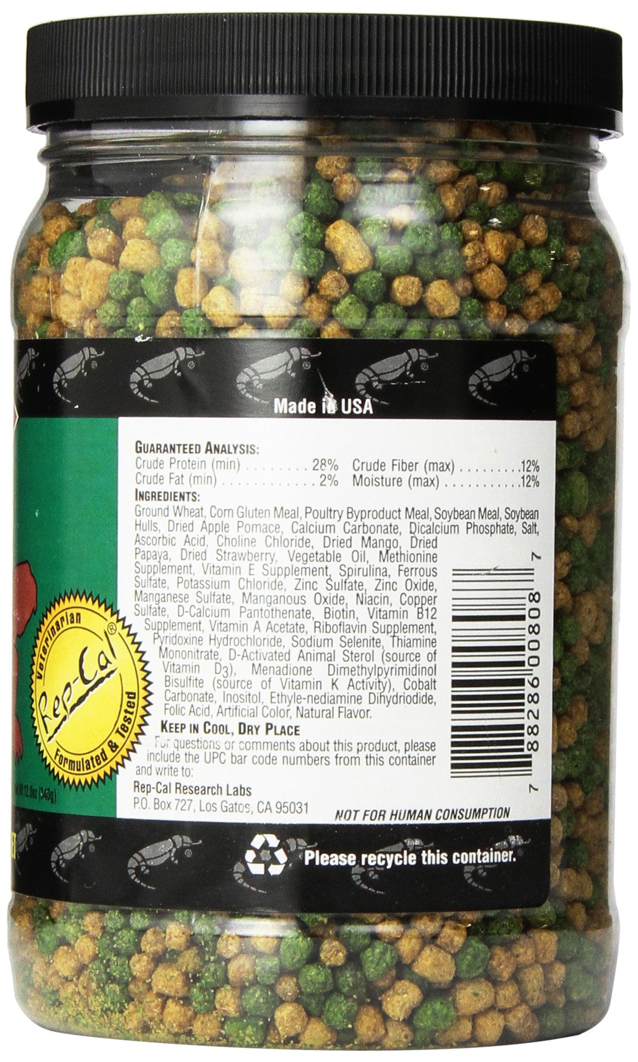 REP 12OZ BOX TURTLE FOOD