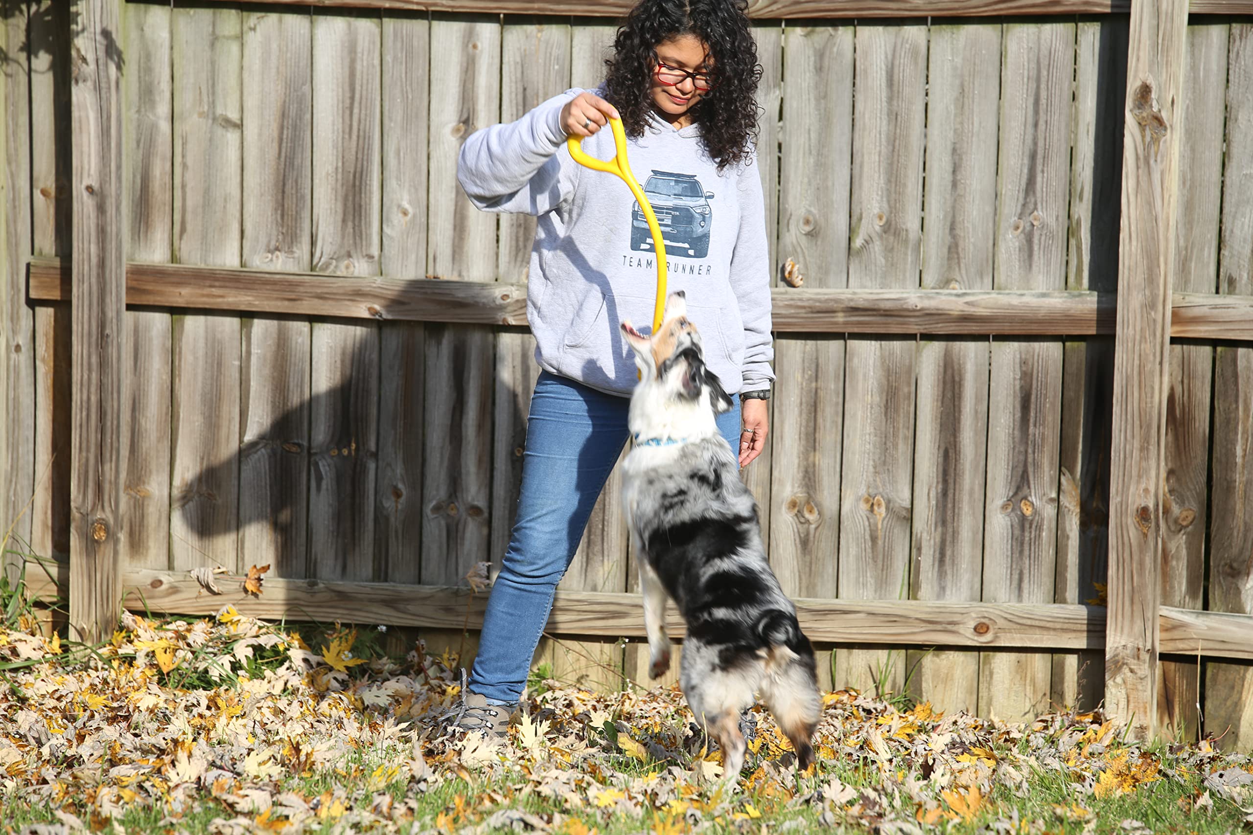 Jersey Dog Co. The Ultimate Tug Toy (Blue) - Made In The Usa