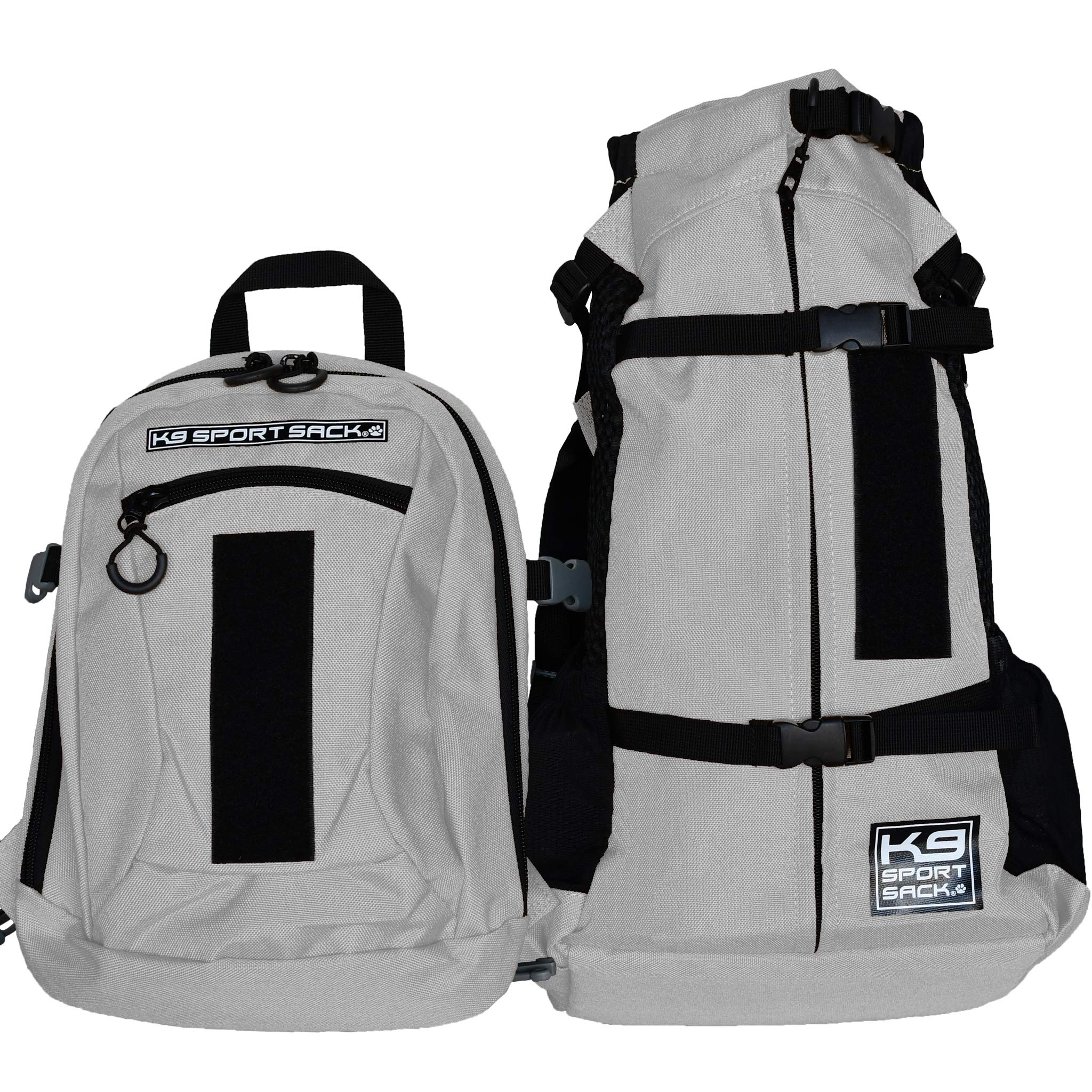 K9 Sport Sack | Dog Carrier Adjustable Backpack (Large, Plus 2 - Jet Black)