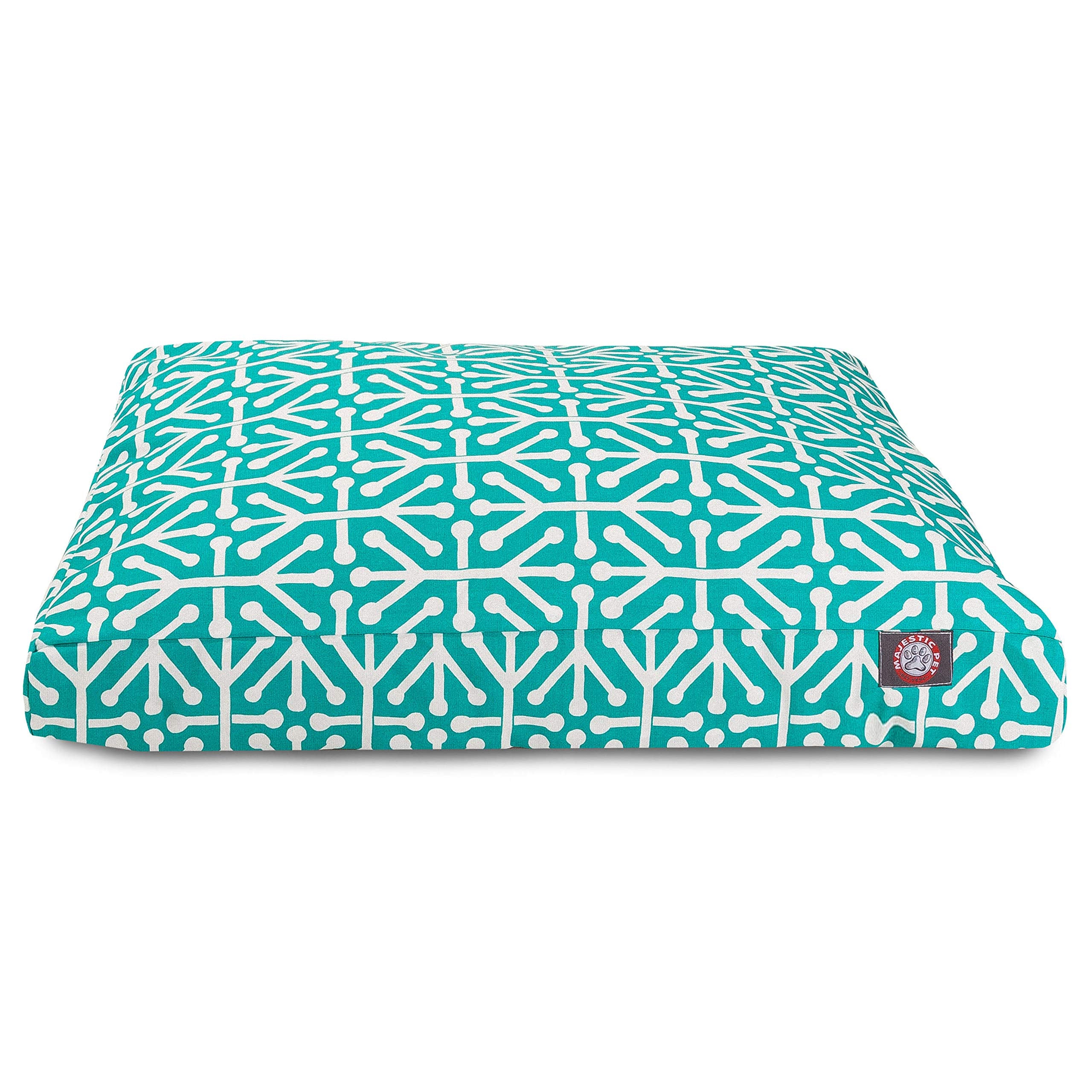 Pacific Aruba Large Rectangle Indoor Outdoor Pet Dog Bed With Removable Washable Cover By Majestic Pet Products Medium