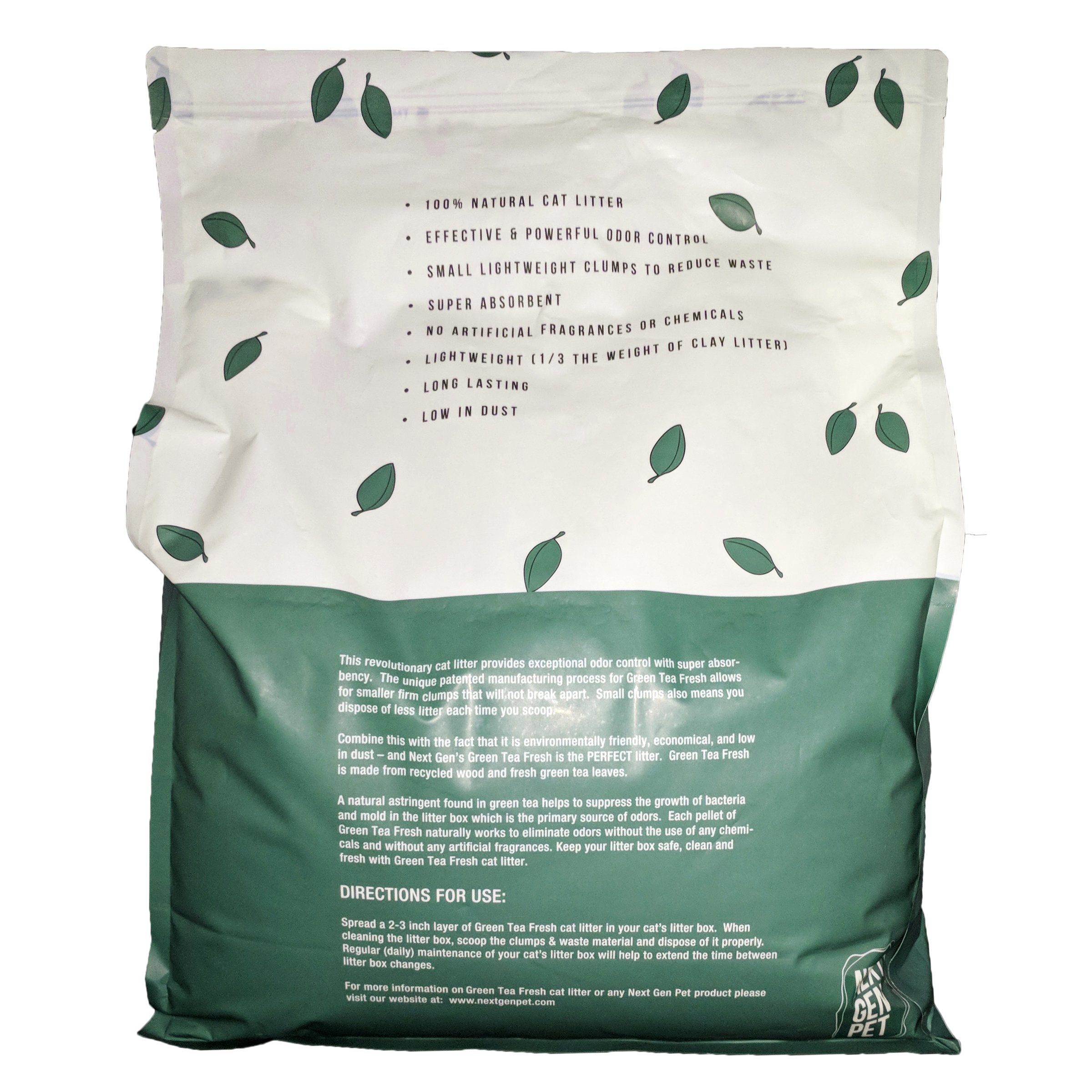 Green Tea Fresh Cat Litter One 11.5 lb. bag