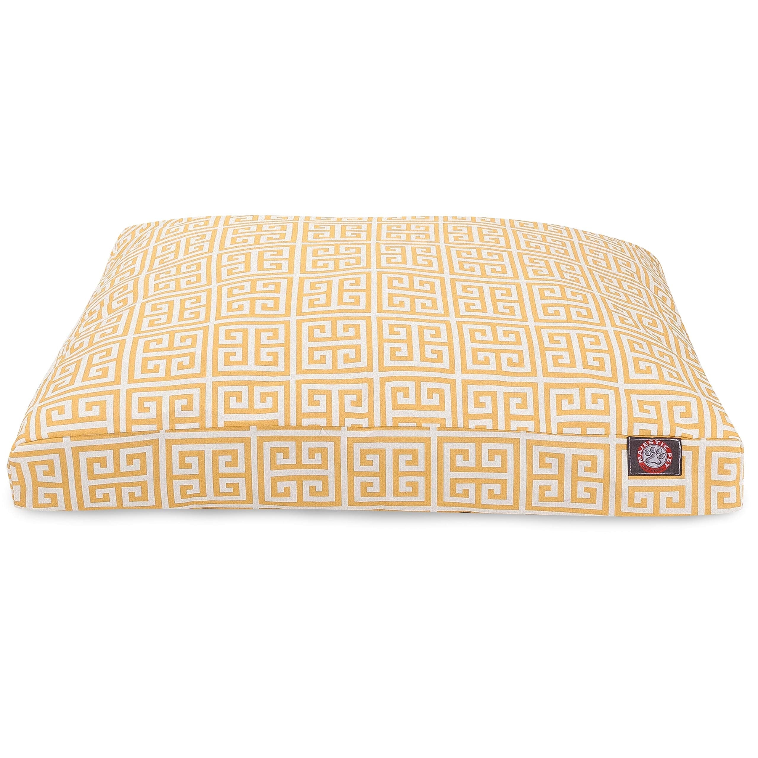 Majestic Pet Towers Rectangle Pet Bed - Orange - Medium