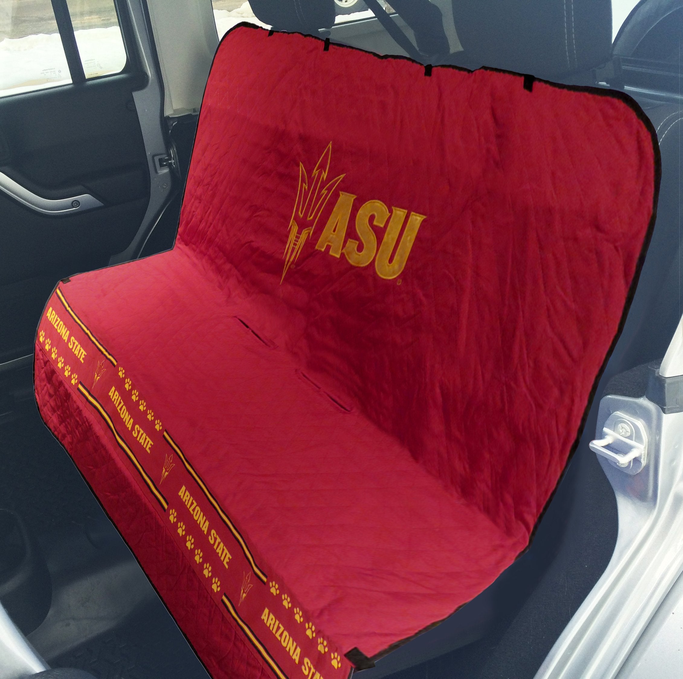Pets First Collegiate Arizona State Sun Devils Pet Car Seat Cover