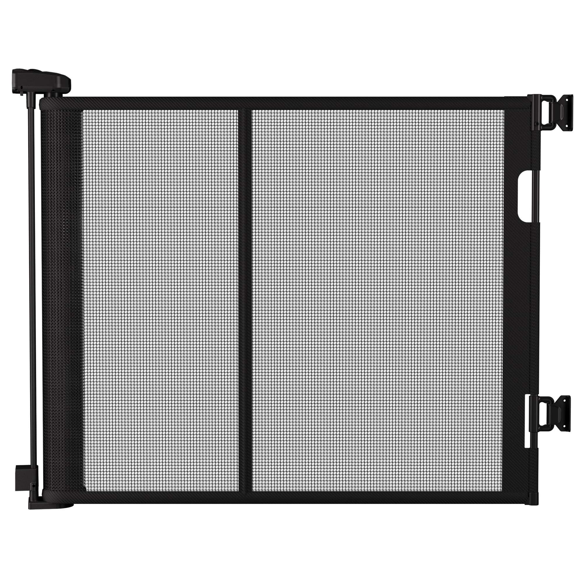 Colbabe 120 inches Extra Wide Baby Gate, 34 inches Tall Retractable Pet Gate for Large Openings, Hallways, Room Dividers, Mesh S