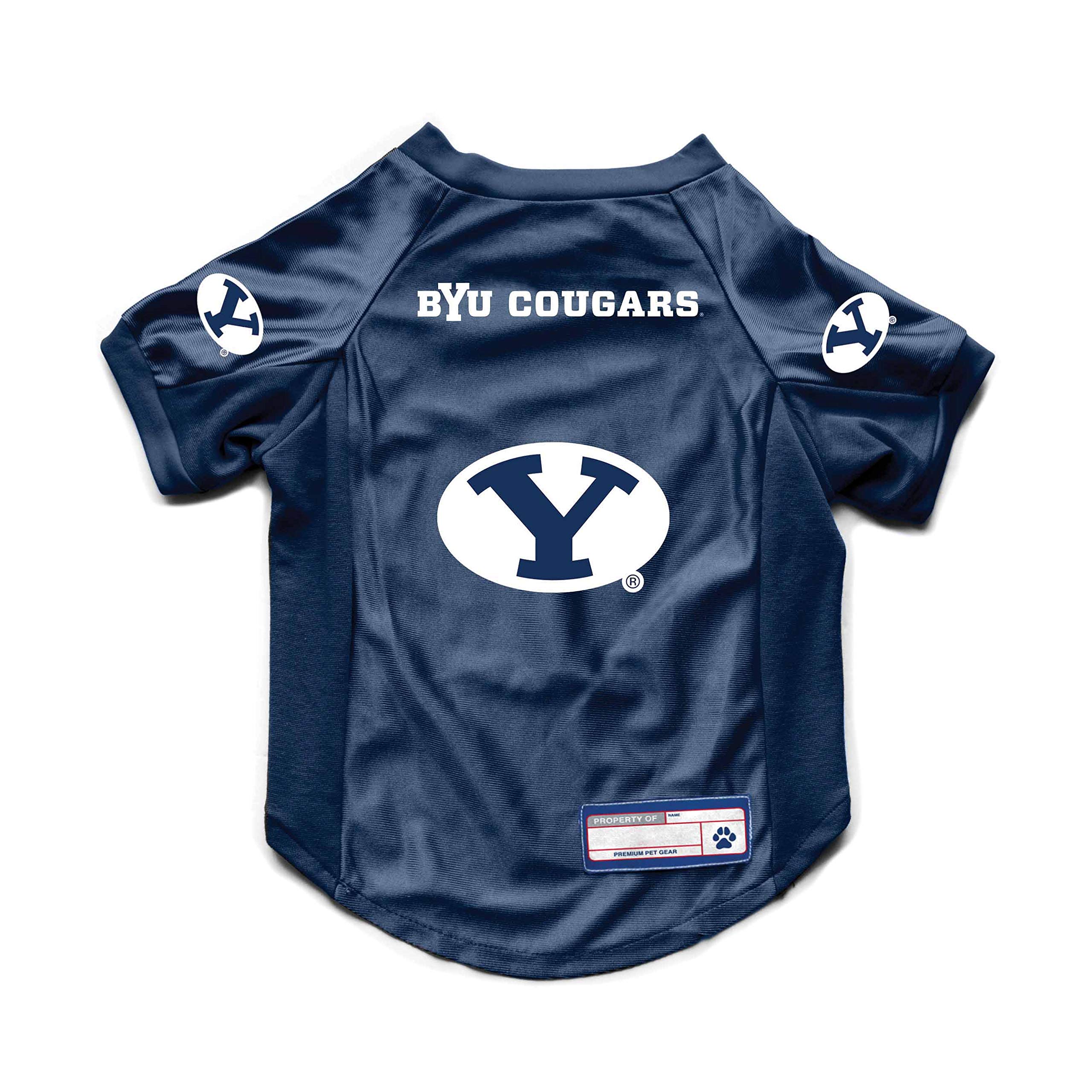 Byu Cougars Pet Jersey Stretch Size M - Special Order