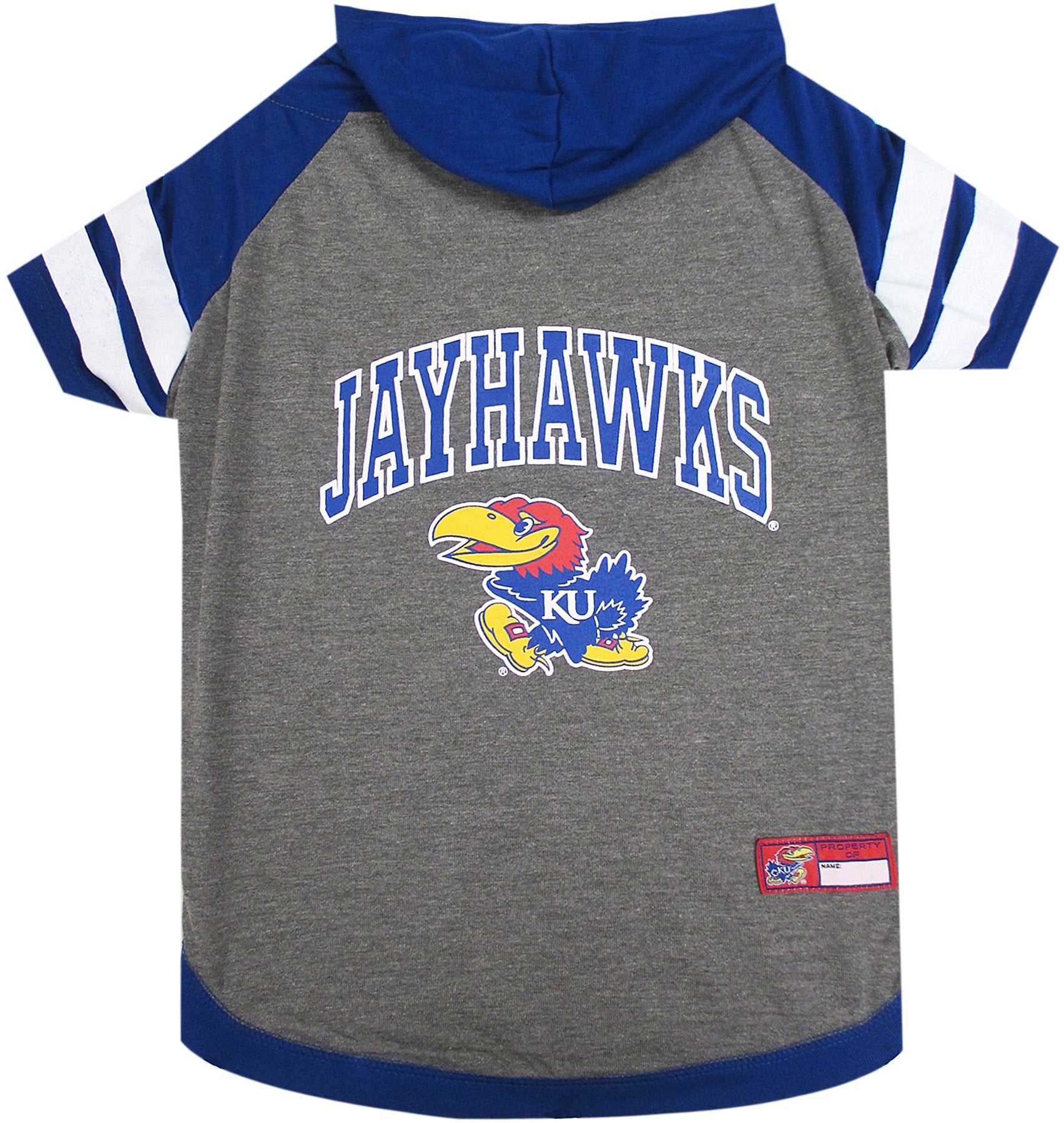 Pets First NCAA Kansas Jayhawks Hoodie for Dogs & Cats, Medium. | Collegiate Licensed Dog Hoody Tee Shirt | Sports Hoody T-Shirt