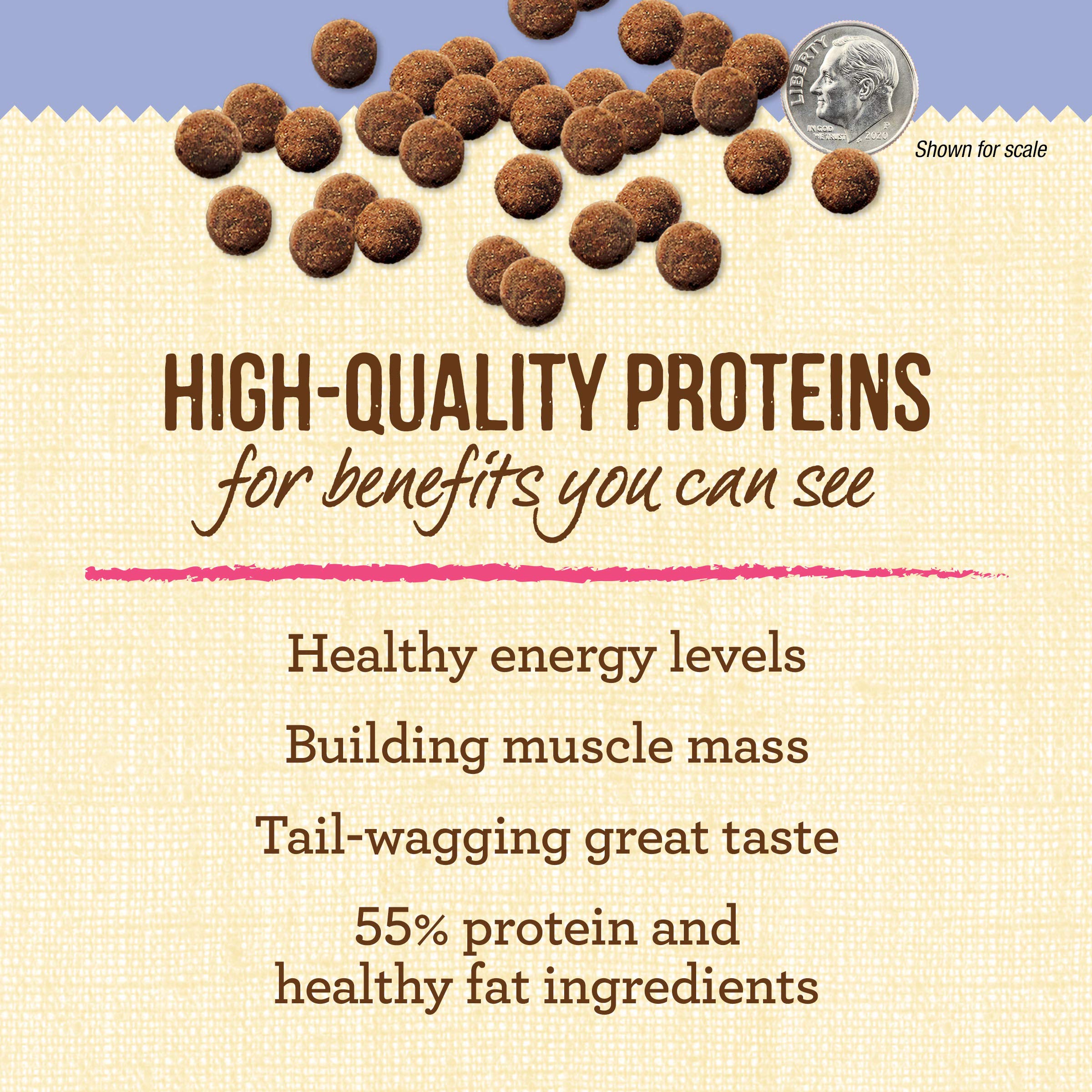 Merrick Lil Plates Premium Grain Free Dry Puppy Food For Small Dogs, Real Chicken And Sweet Potato Kibble - 4.0 lb. Bag