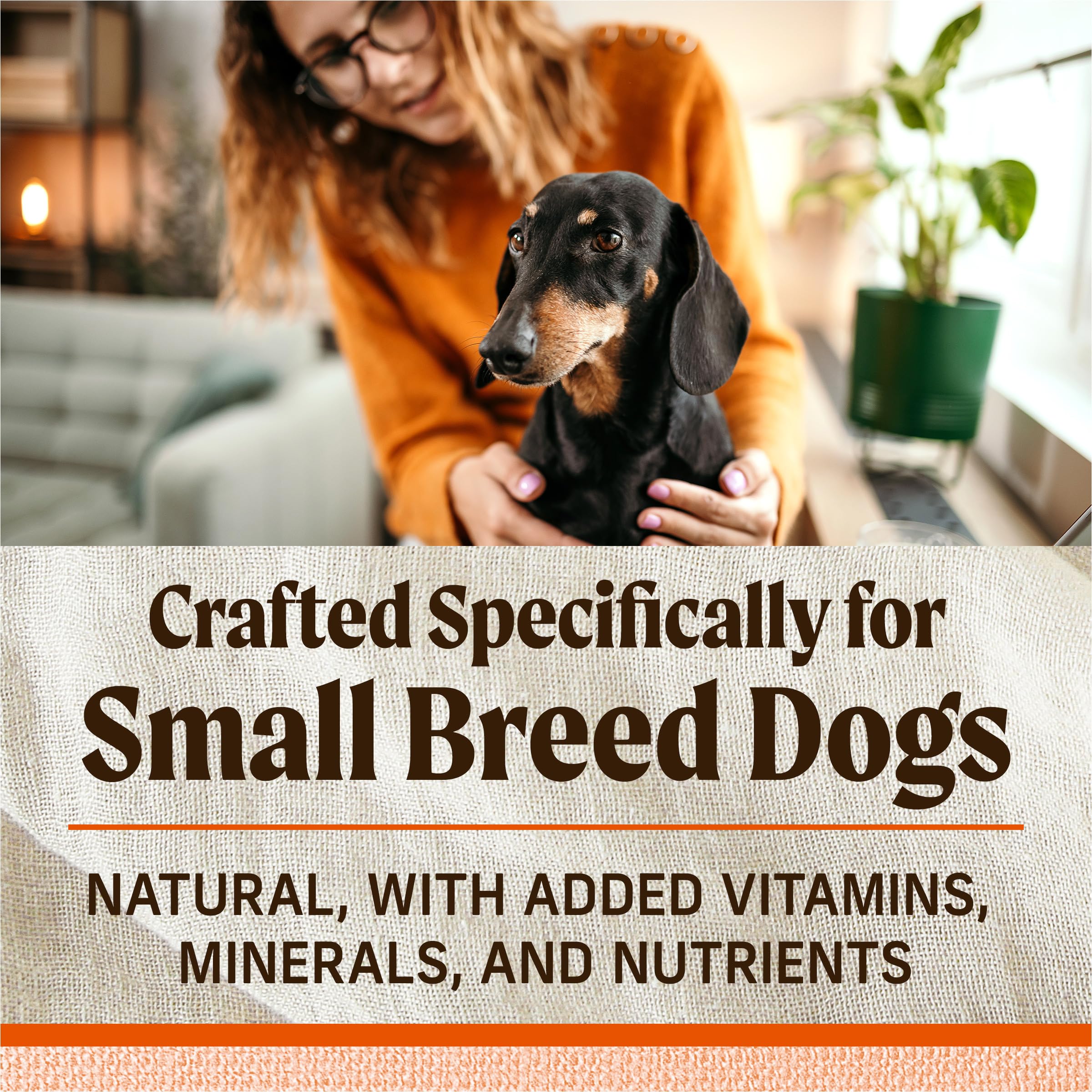Merrick Lil Plates Grain Free Dry Dog Food For Small Dogs, Texas Beef And Sweet Potato Kibble With Raw Bites - 10.0 lb. Bag