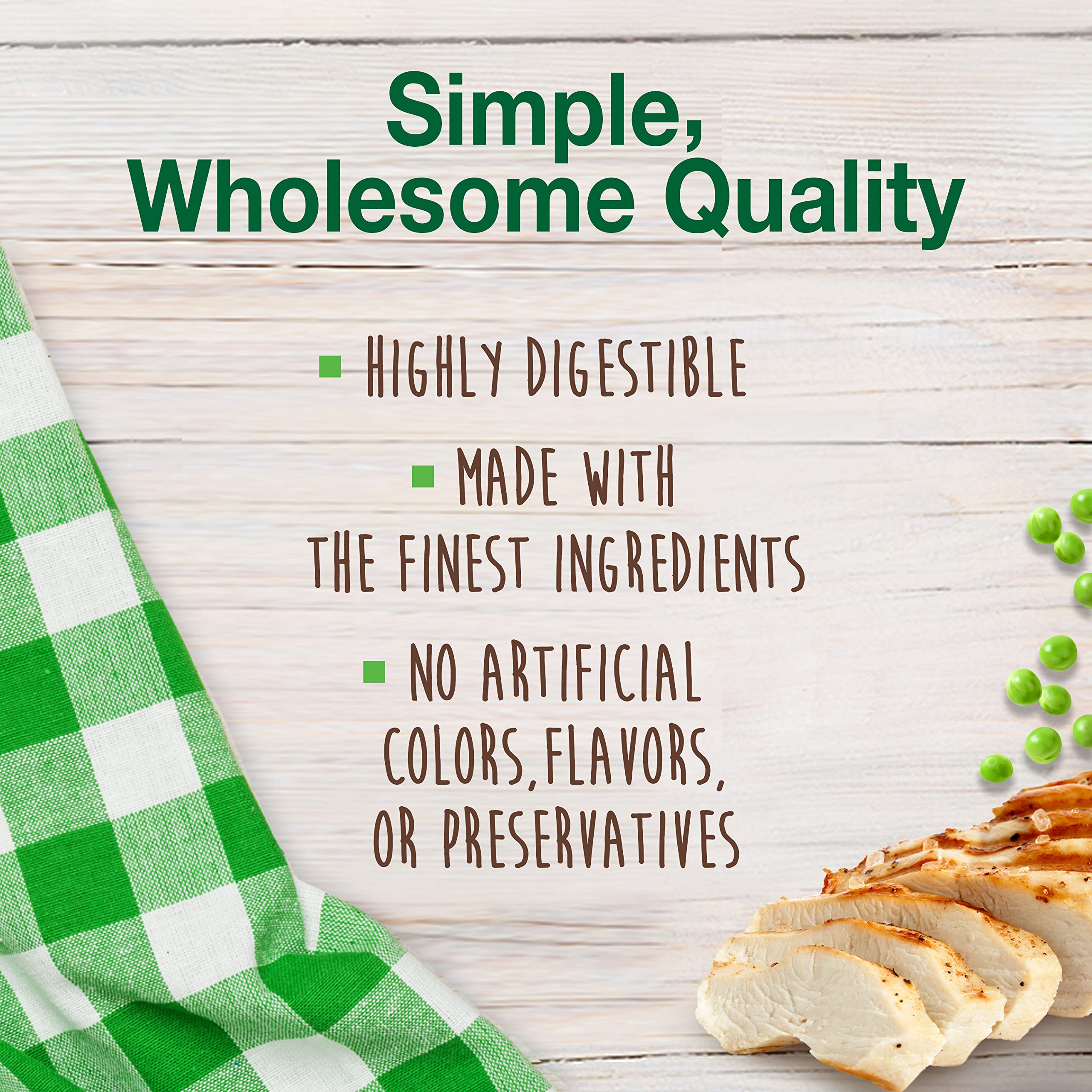 Nylabone Healthy Edibles All-Natural Long Lasting Chicken Flavor Dog Chew Treats 3 count Chicken Small/Regular
