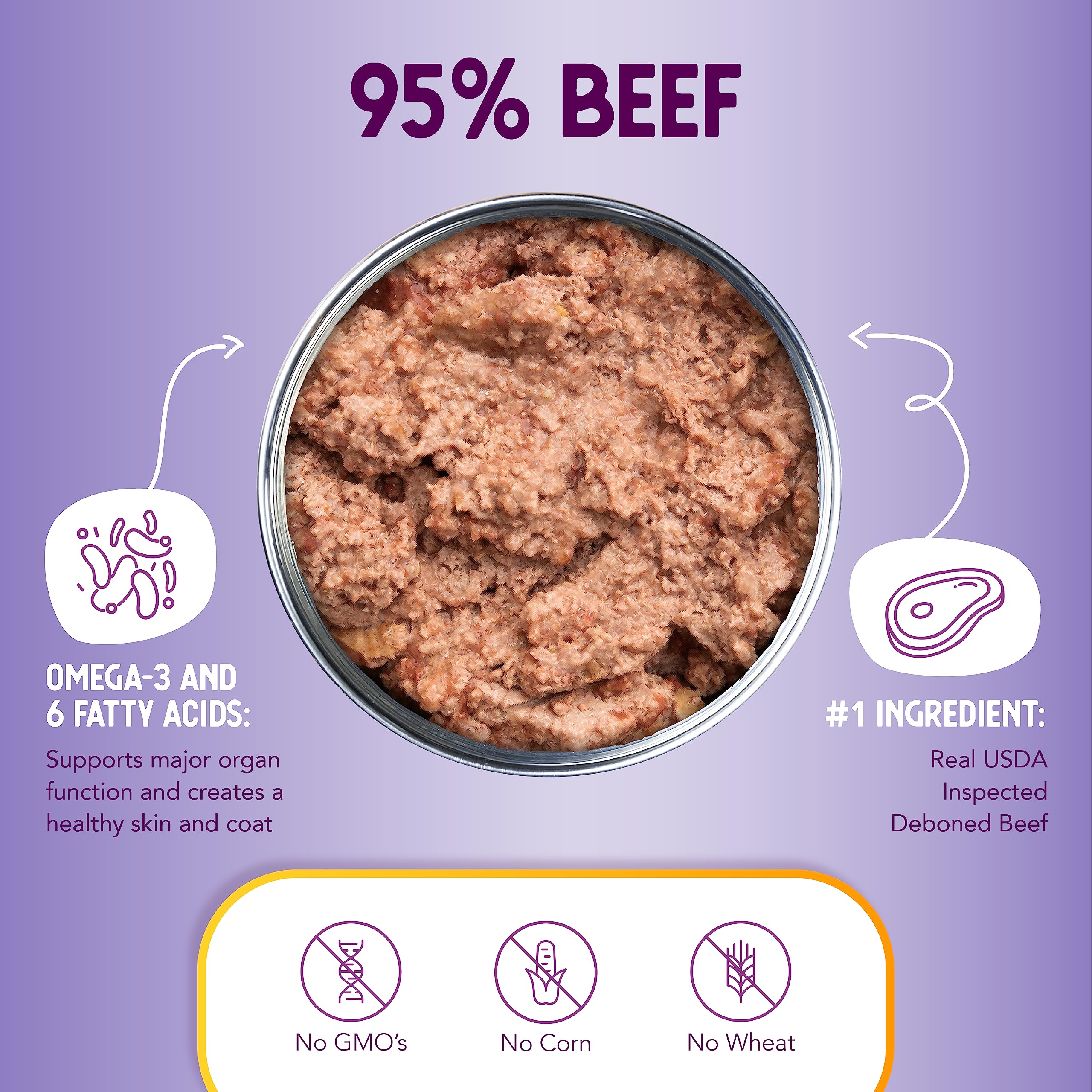 Health Extension Beef Entr  e Wet Dog Food Grain-Free, 12.5 oz - High-Protein Recipe, Hydration Support, Ideal for Sensitive Sto