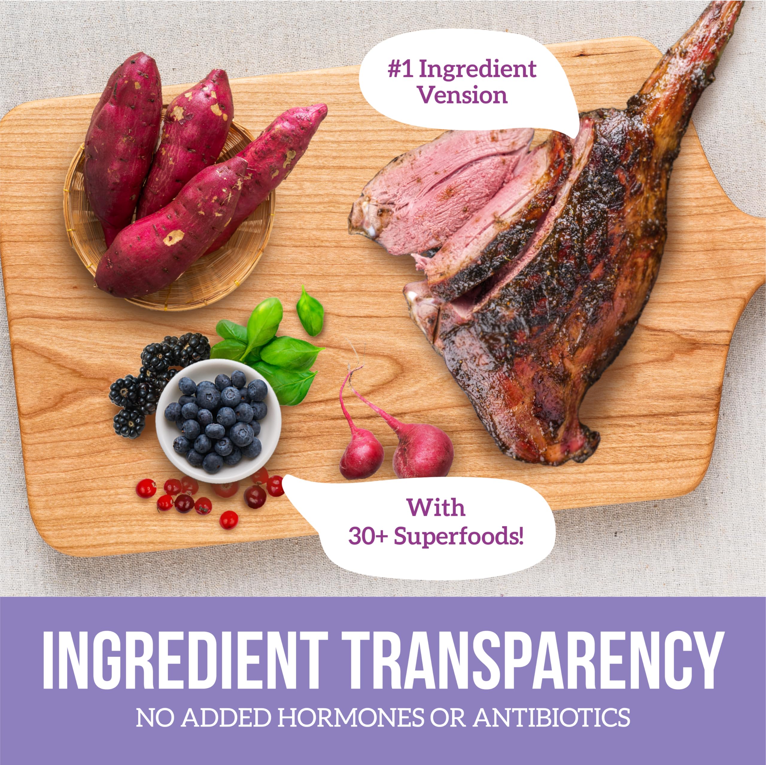 Health Extension Grain Free Venison & Sweet Potato Recipe Little Bites (3.5 lb / 1.59 kg) - Lean Protein Formula for Dogs with P