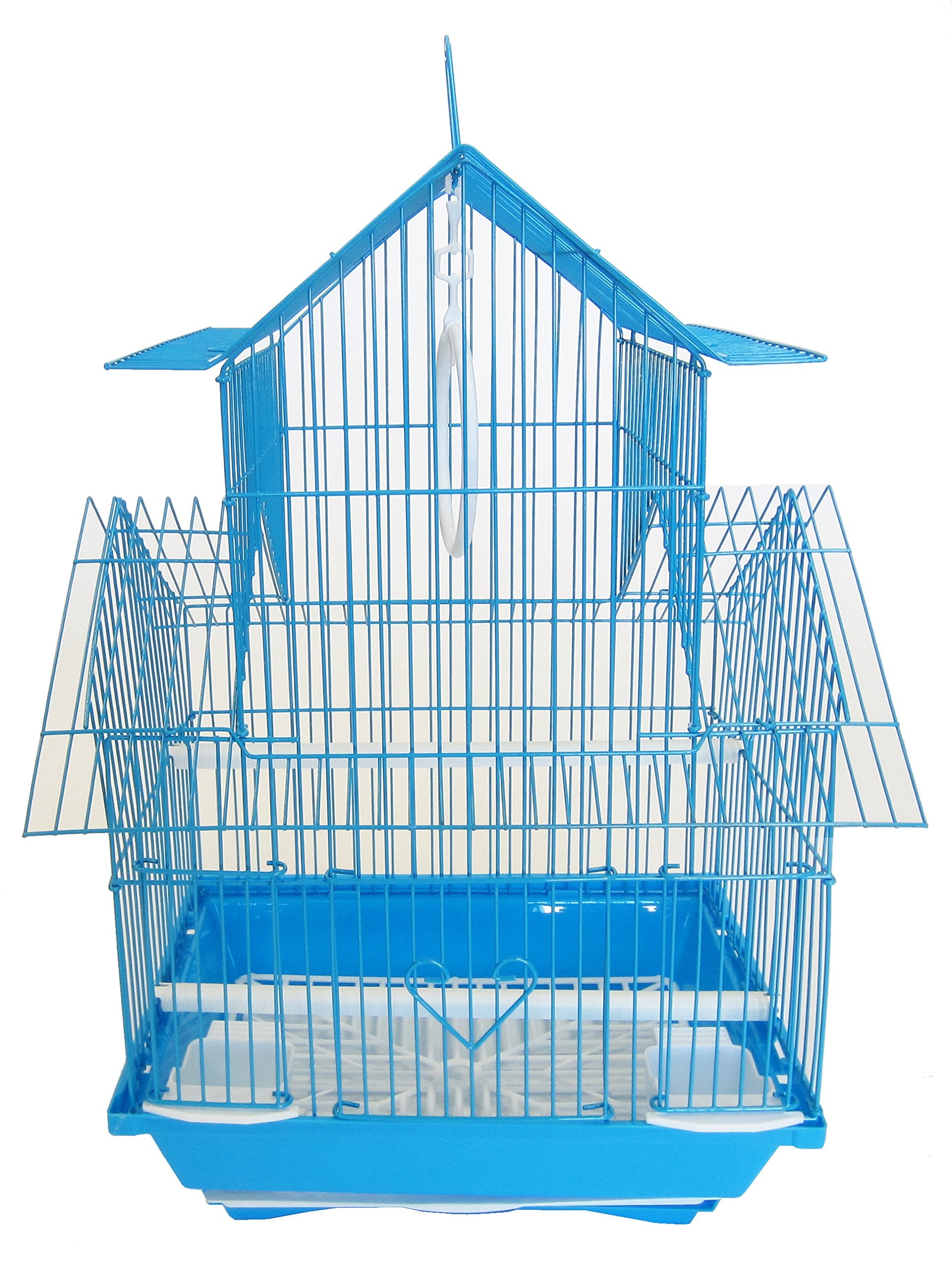 Yml A1144Blu Pagoda Top Cage, Small